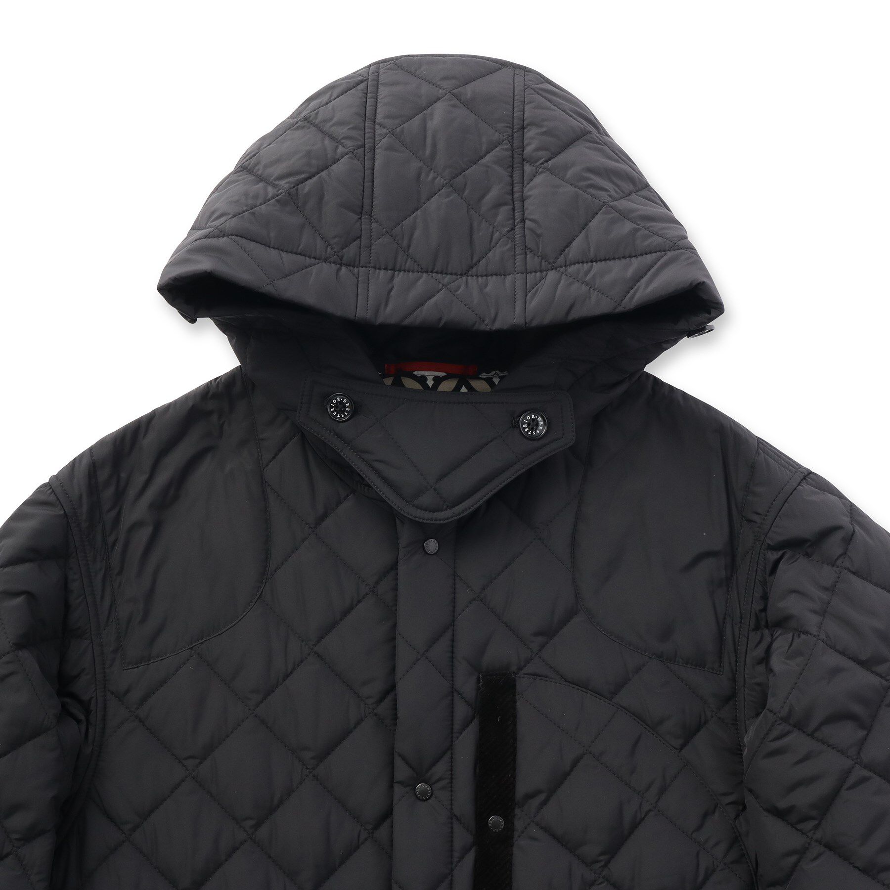 DRESSTERIOR「キルティング フーデット コート」|ダウン|