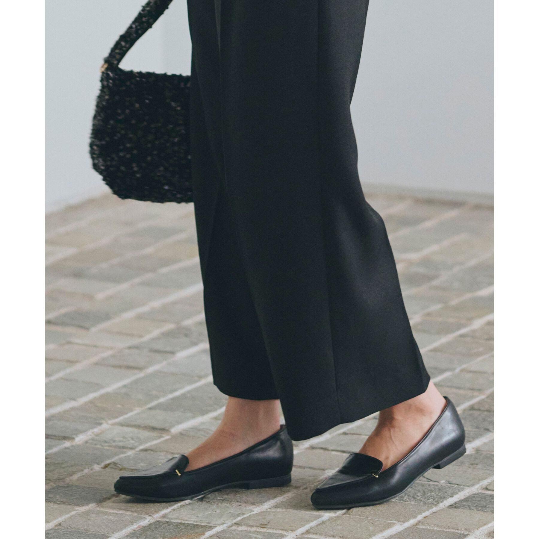 grove「メタルパーツローファーパンプス【晴雨兼用】」|その他|ブラック(019)