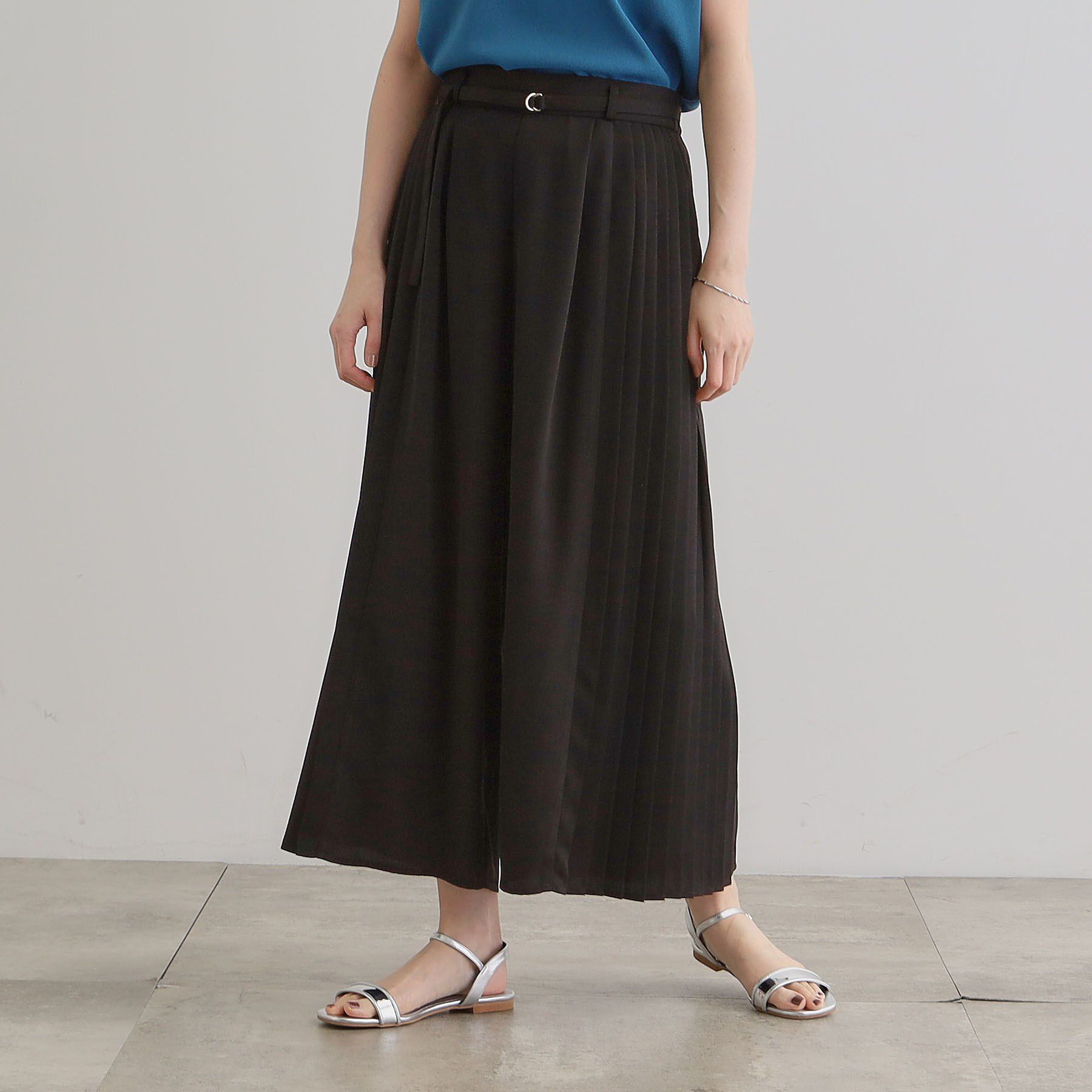 grove「さらっと軽やか サイドプリーツスカーチョ」|その他|