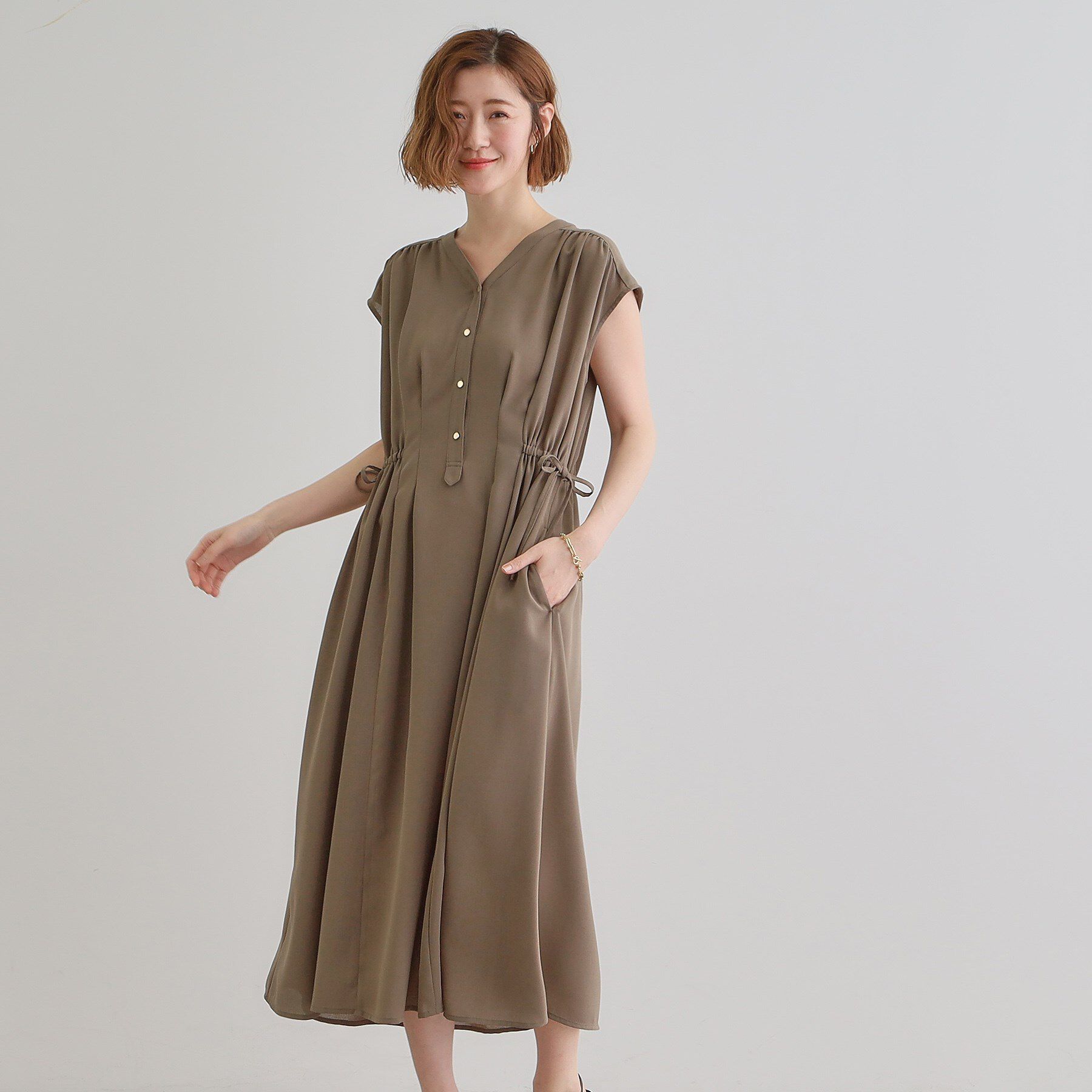 grove「【雑誌掲載】大人の抜け感、清涼サマーワンピース」|ワンピース|