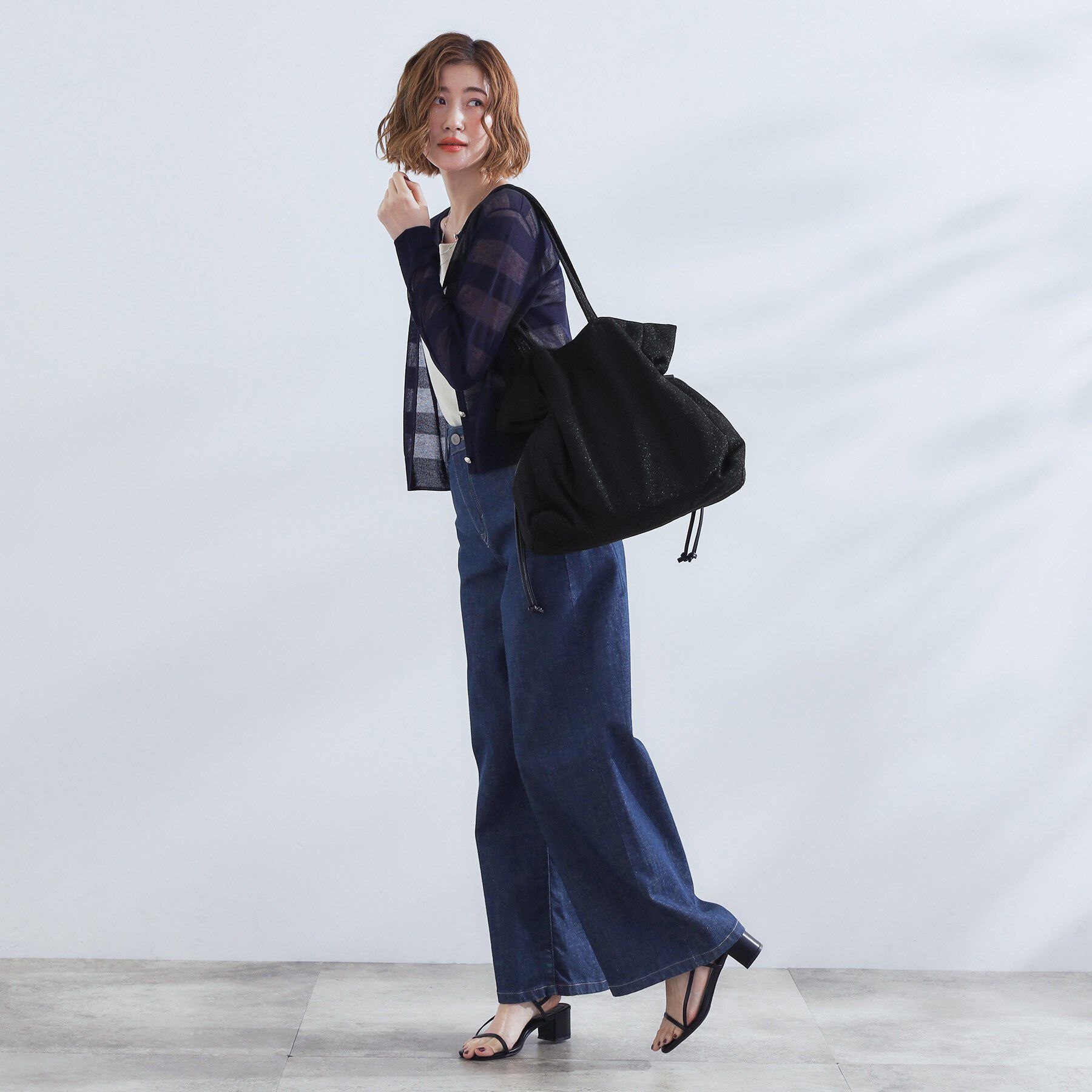 grove「【A4】サイドドロストトート」|トートバッグ|