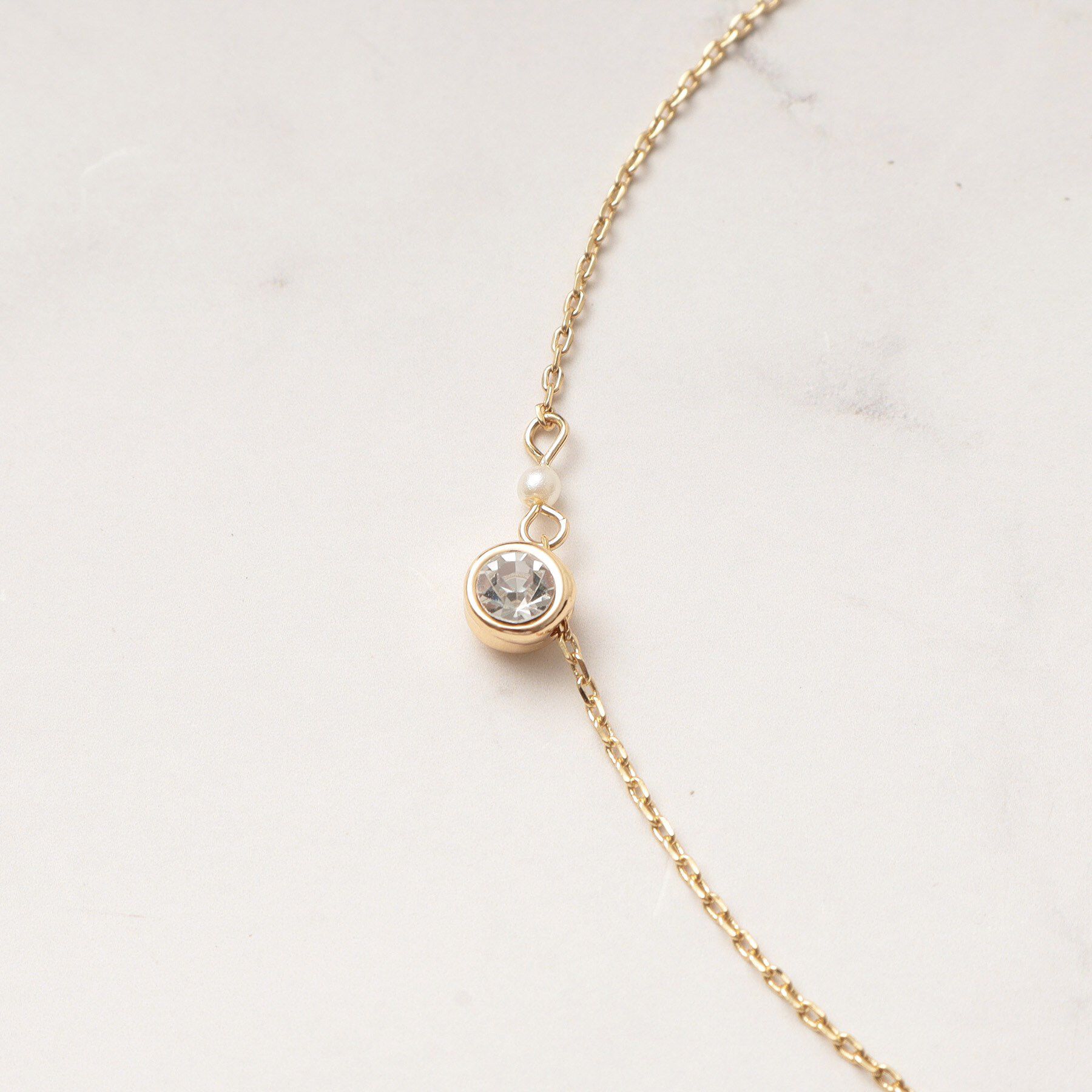 grove「メタルパーツショートネックレス」|ネックレス|