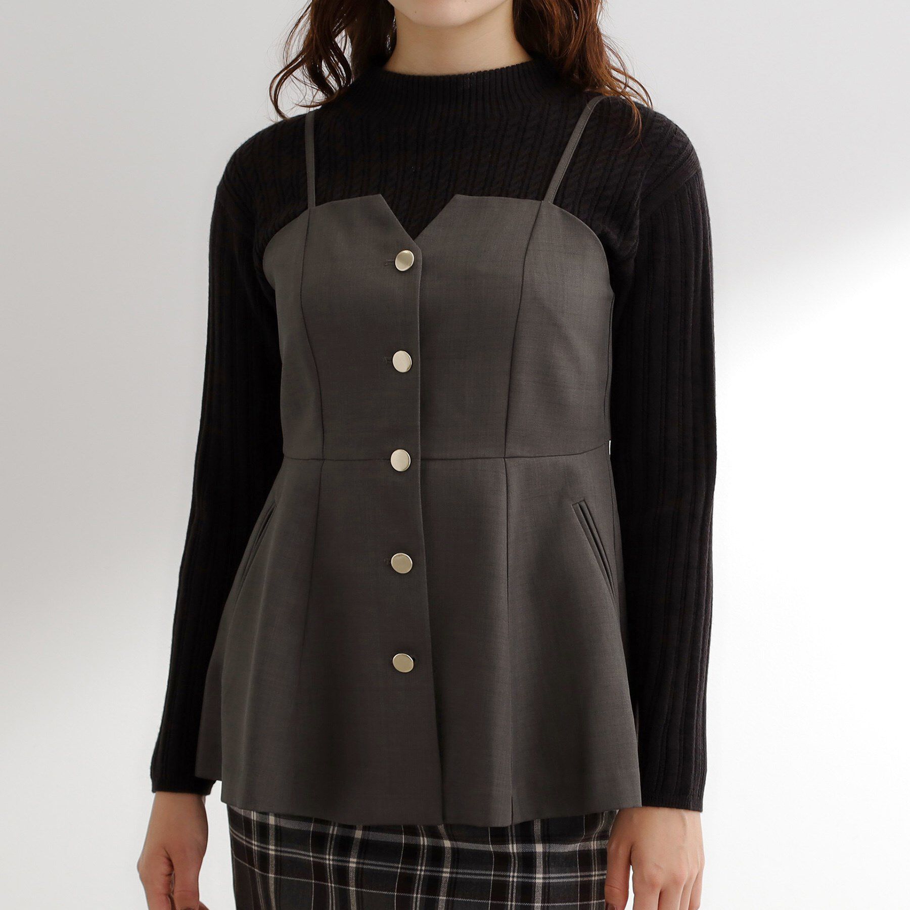 grove「【カセット服】主役級キャミビスチェ」|シャツ・ブラウス|