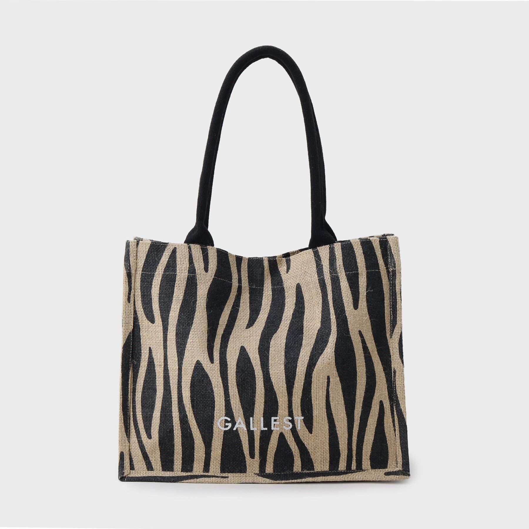 GALLEST「【A4サイズ収納・マチたっぷり】ジュートトートバッグ/エコバッグ」|トートバッグ|