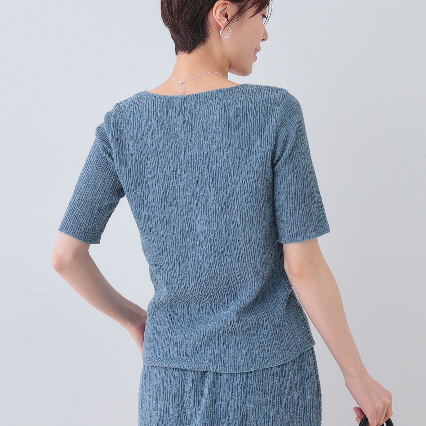 INDIVI「【日本製／SETUP可能】ブークレーカットソー」|Tシャツ・カットソー|