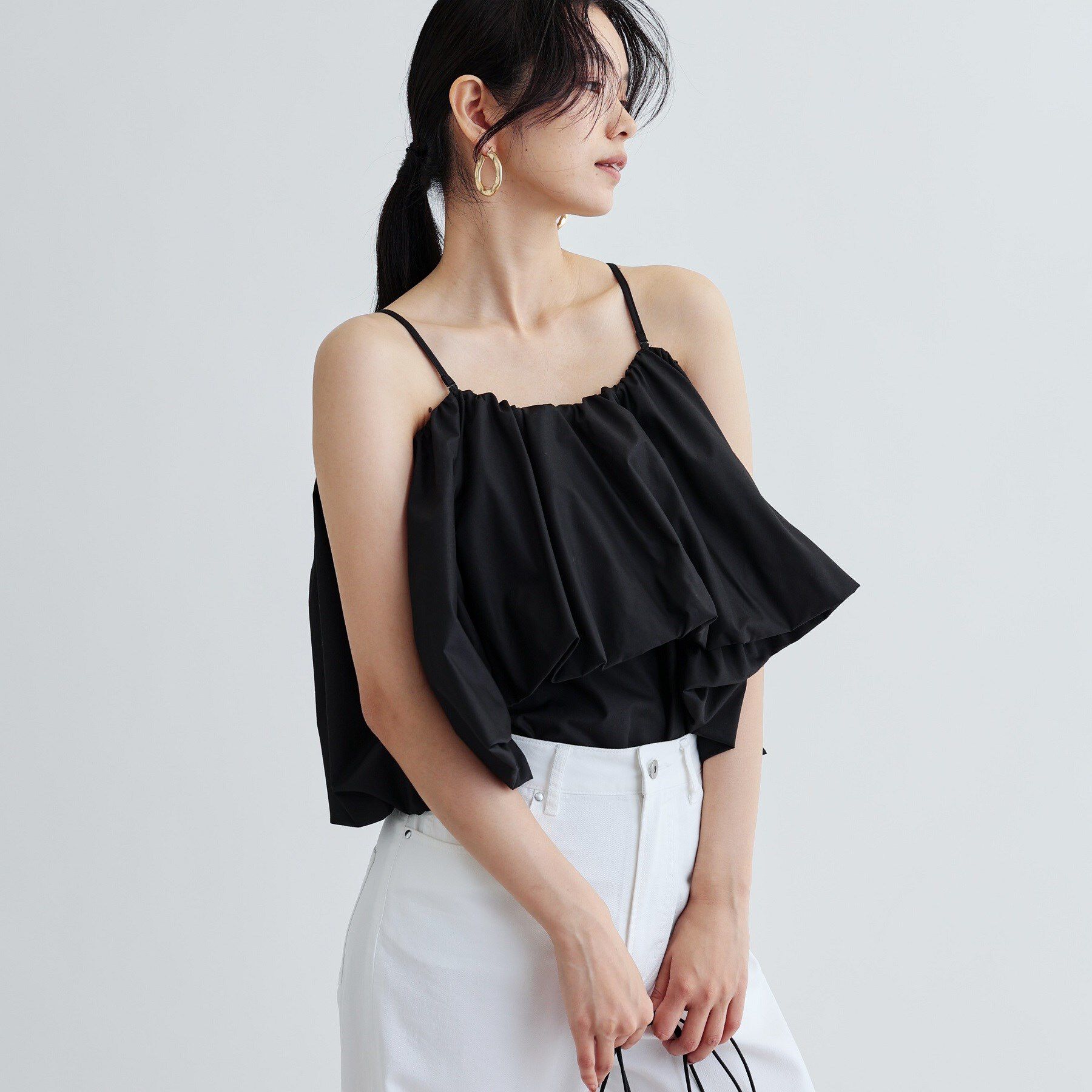 GALLEST「ボリュームオフショルブラウス」|シャツ・ブラウス|