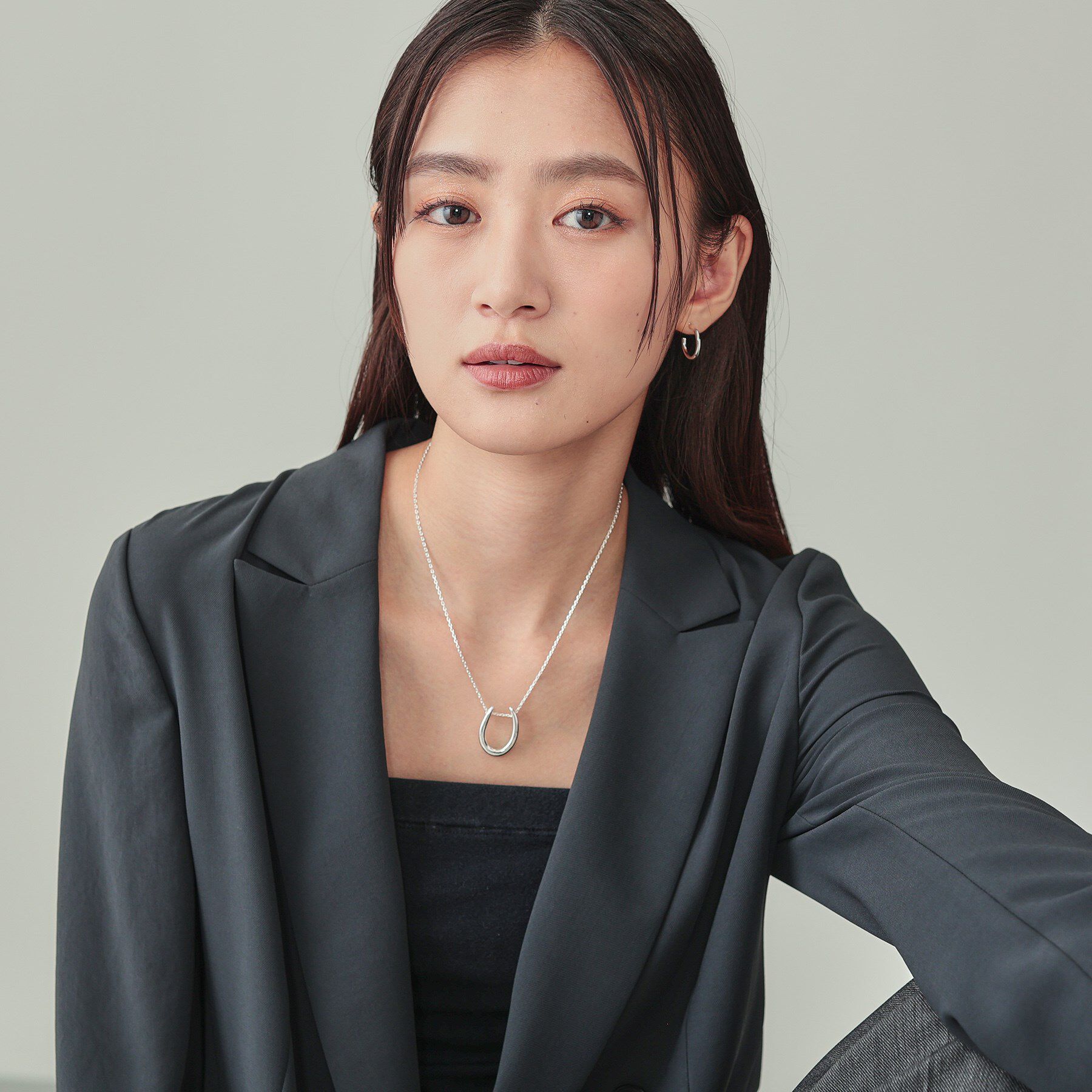 INDIVI「【選べるトップパーツ】ワントップネックレス」|ネックレス|