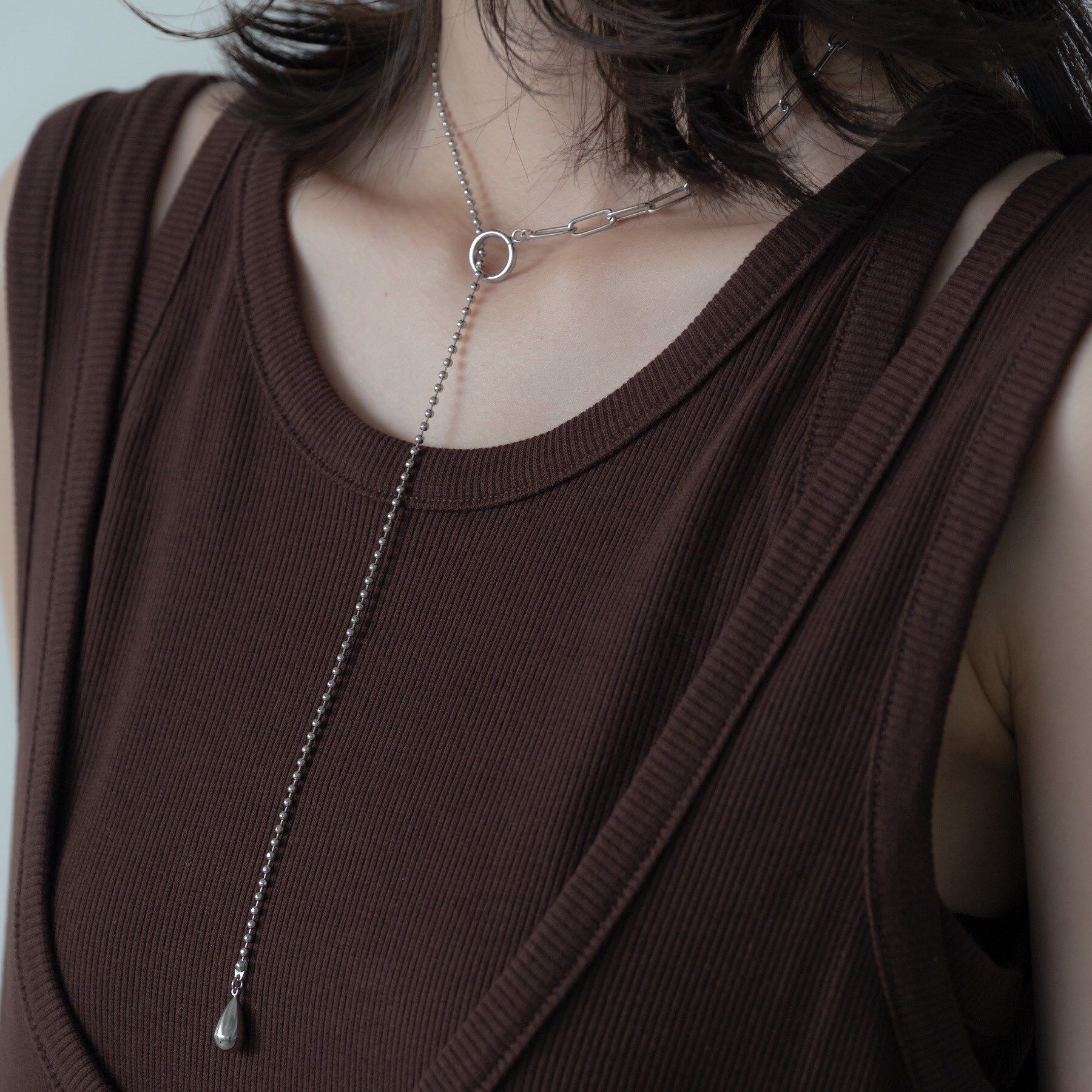 GALLEST「タンクトップレイヤードワンピース」|ワンピース|