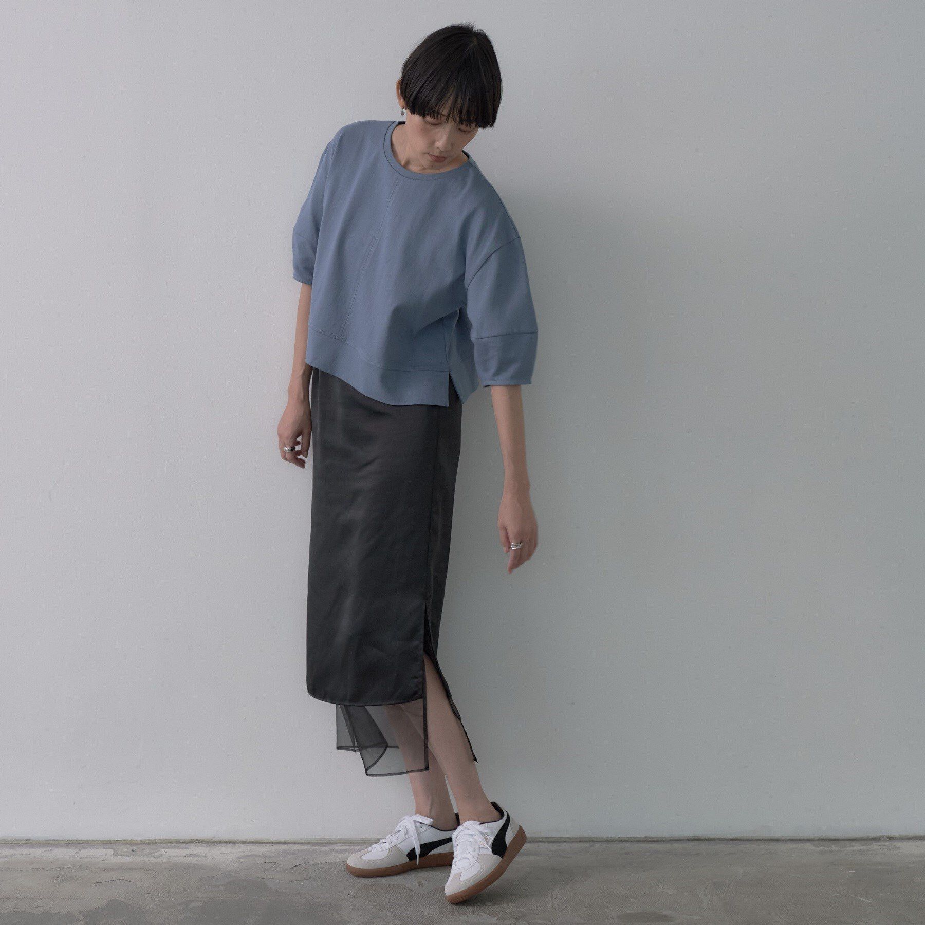 GALLEST「フォルムスリーブカットソー」|Tシャツ・カットソー|