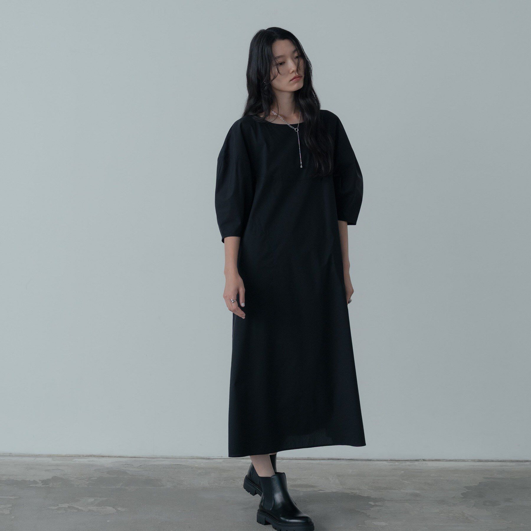 GALLEST「フォルムスリーブワンピース」|ワンピース|