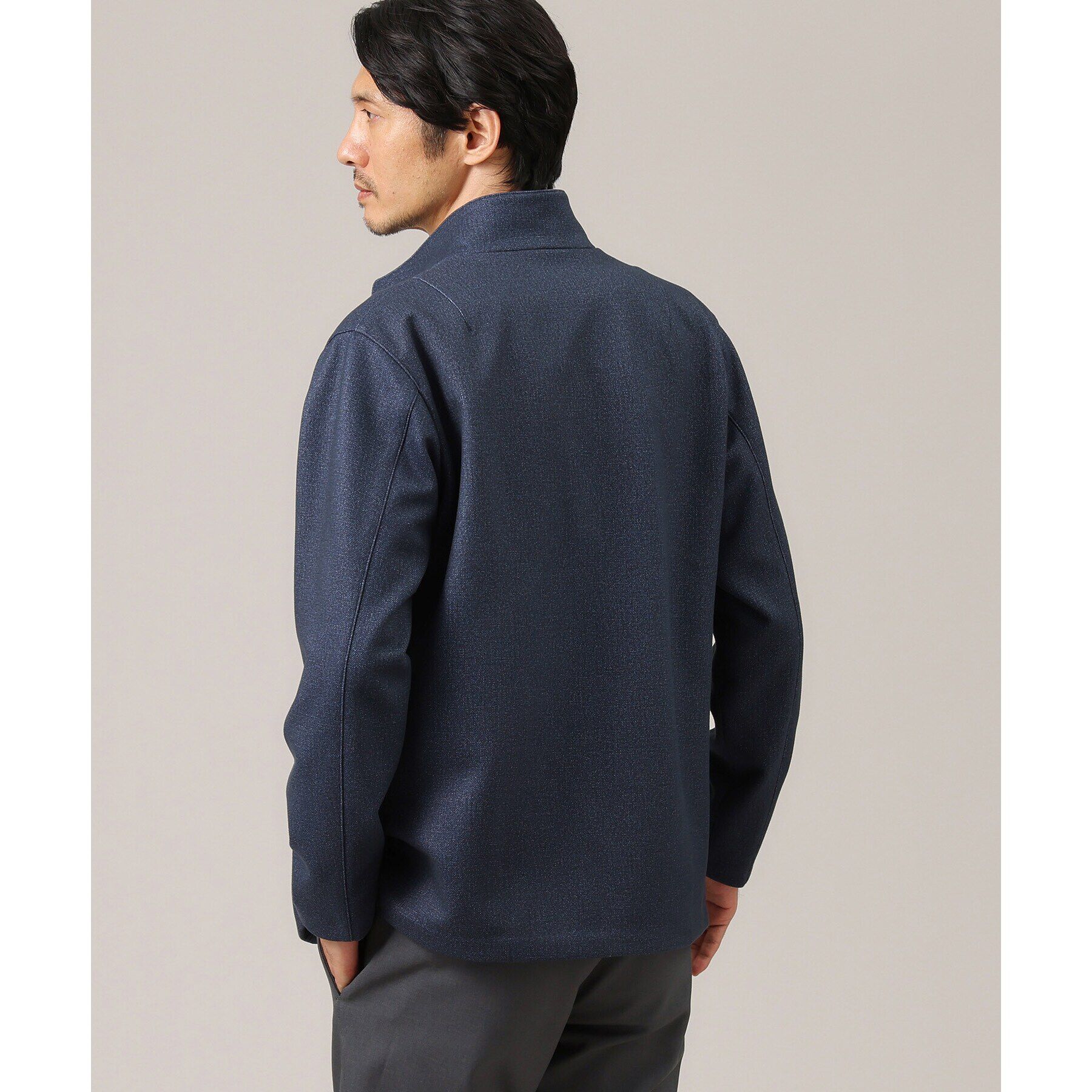 TAKEO KIKUCHI「【DOWN FABRIC】ダウンファブリック スタンドカラーブルゾン」|ブルゾン・スタジャン|