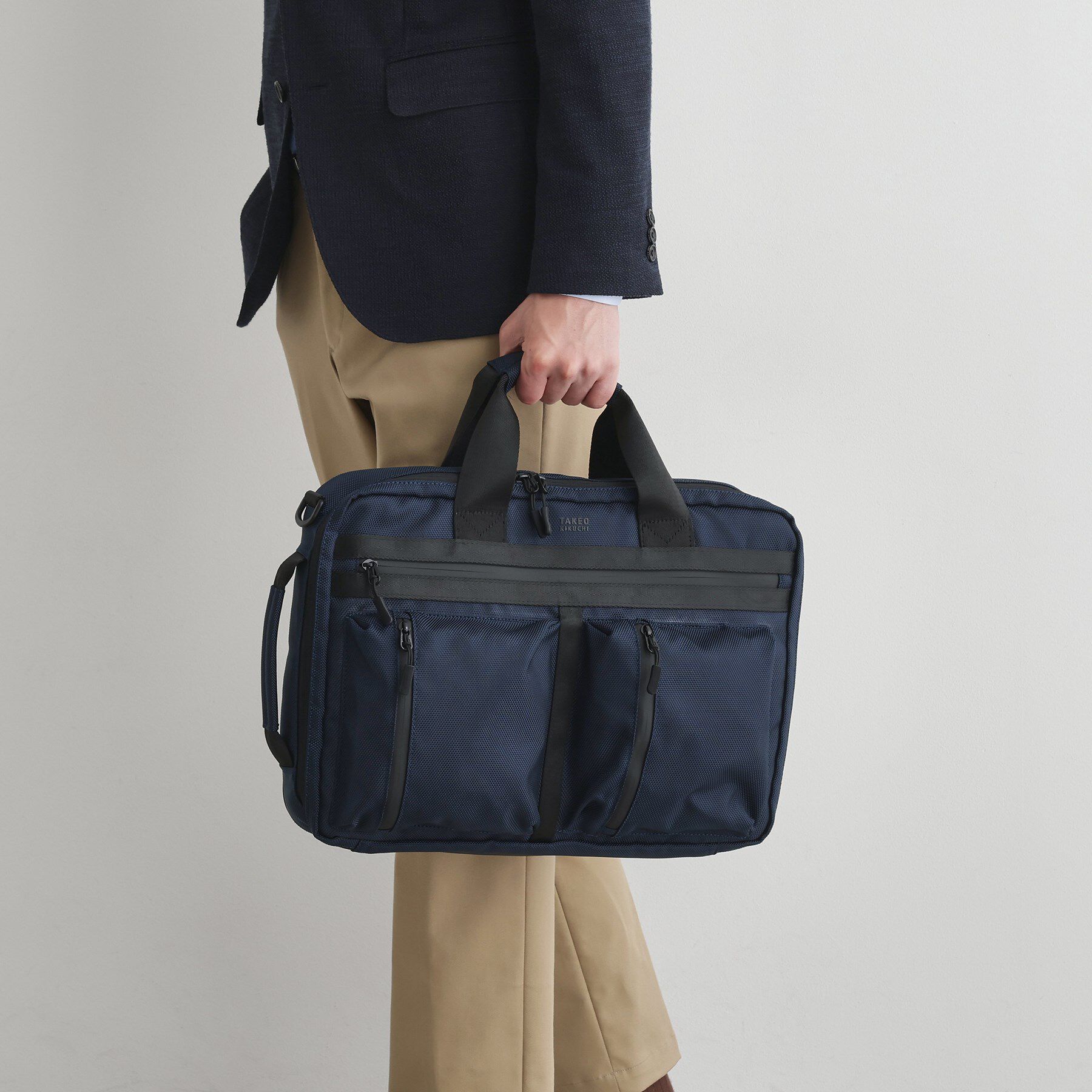 TAKEO KIKUCHI「【3WAY】ラージキャパシティ ブリーフバッグ」|ビジネスバッグ|