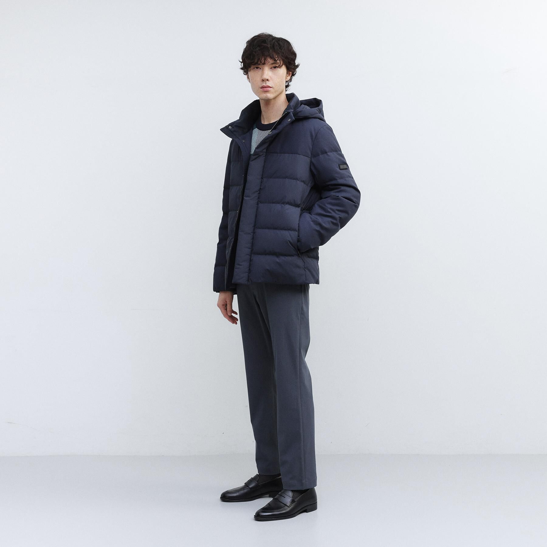 TAKEO KIKUCHI「カラーコンビ ダウンブルゾン」|ダウン|