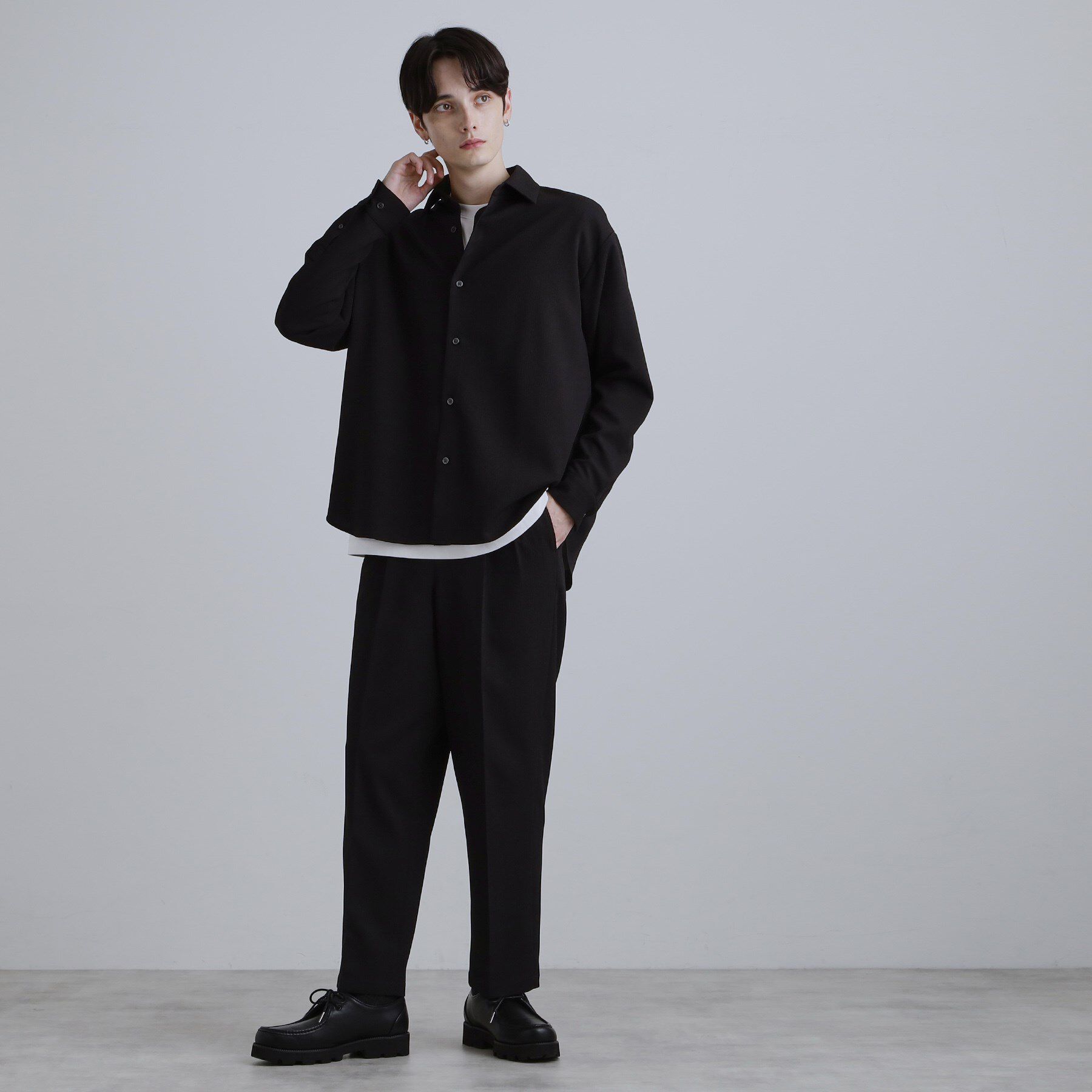 tk.TAKEO KIKUCHI「テッククレープシャツ」|シャツ・ブラウス|