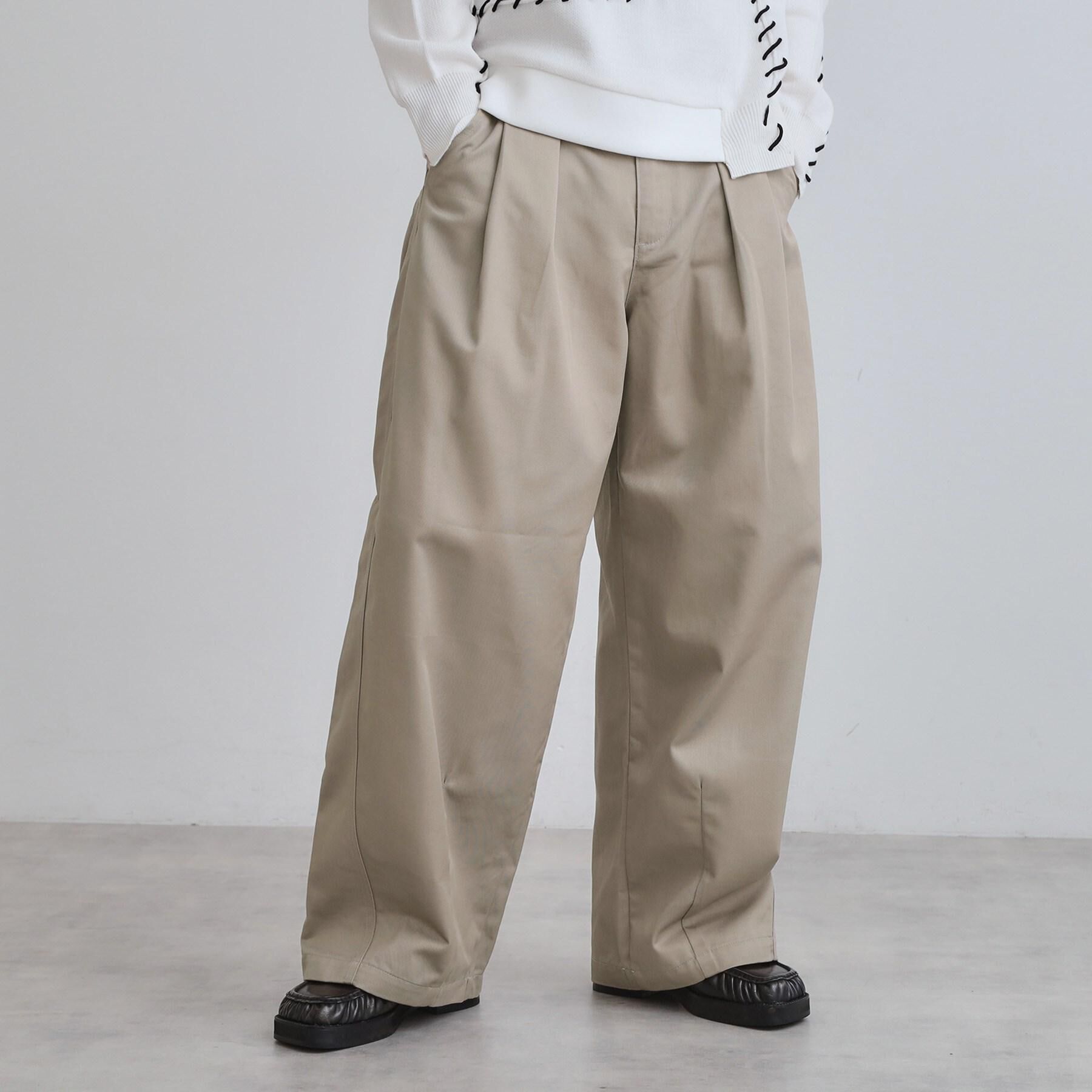 tk.TAKEO KIKUCHI「バギーチノパンツ」|その他|