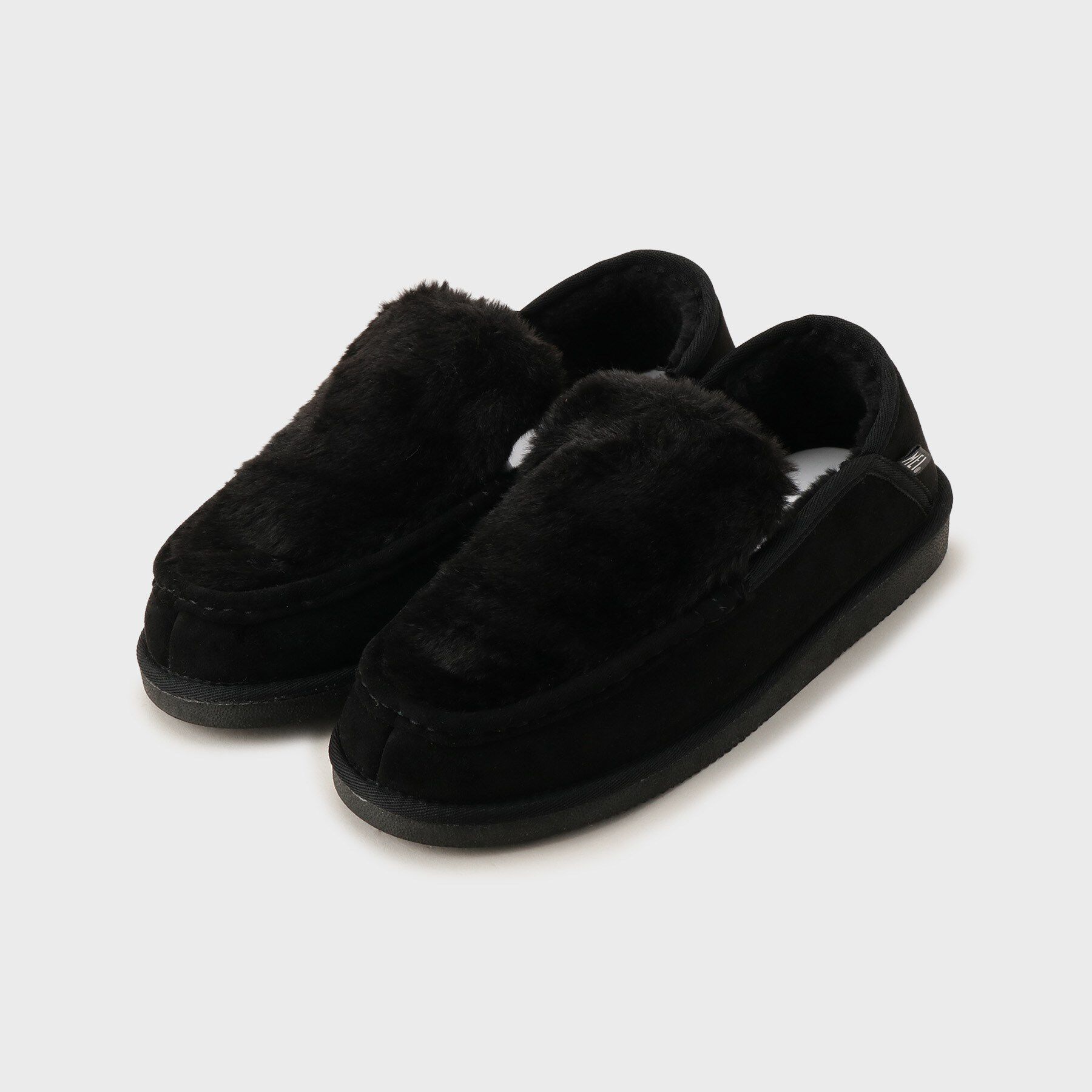 tk.TAKEO KIKUCHI「【2WAY】MEI フェイクムートンモックシューズ」|その他|ブラック(019)