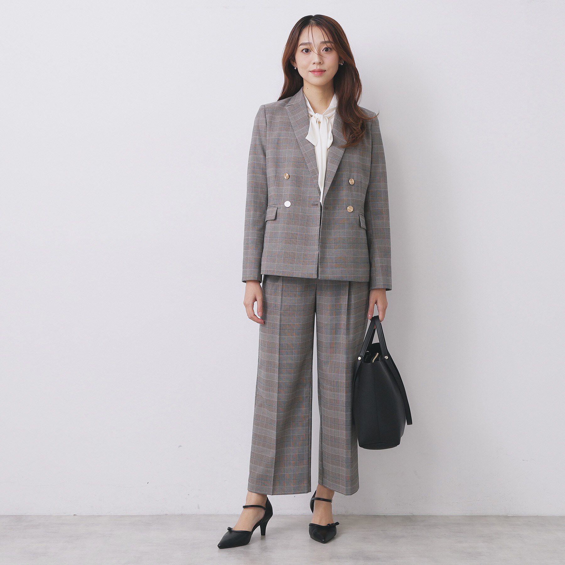 index「《Oggi掲載》ダブルブレストテーラードジャケット/セットアップ対応可【洗える】」|テーラードジャケット|