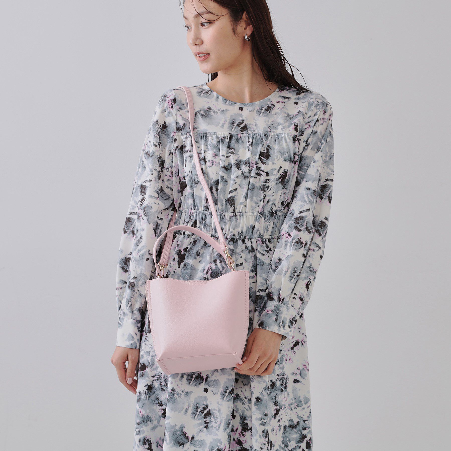 OPAQUE.CLIP「【2WAY】バイカラーワンハンドルミニショルダーバッグ」|ショルダー・メッセンジャー|