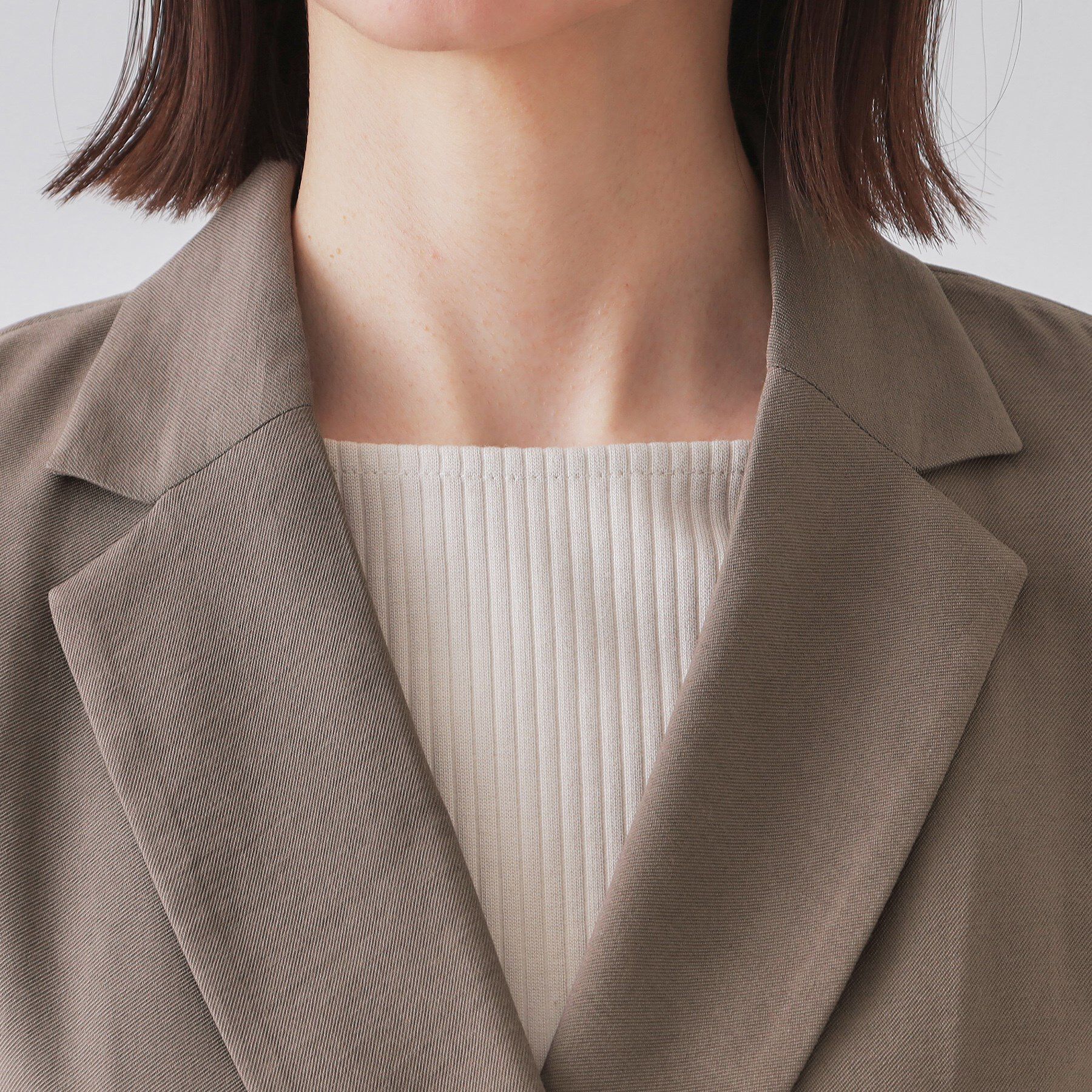 OPAQUE.CLIP「ダブルブレストジャケット【洗える】」|テーラードジャケット|