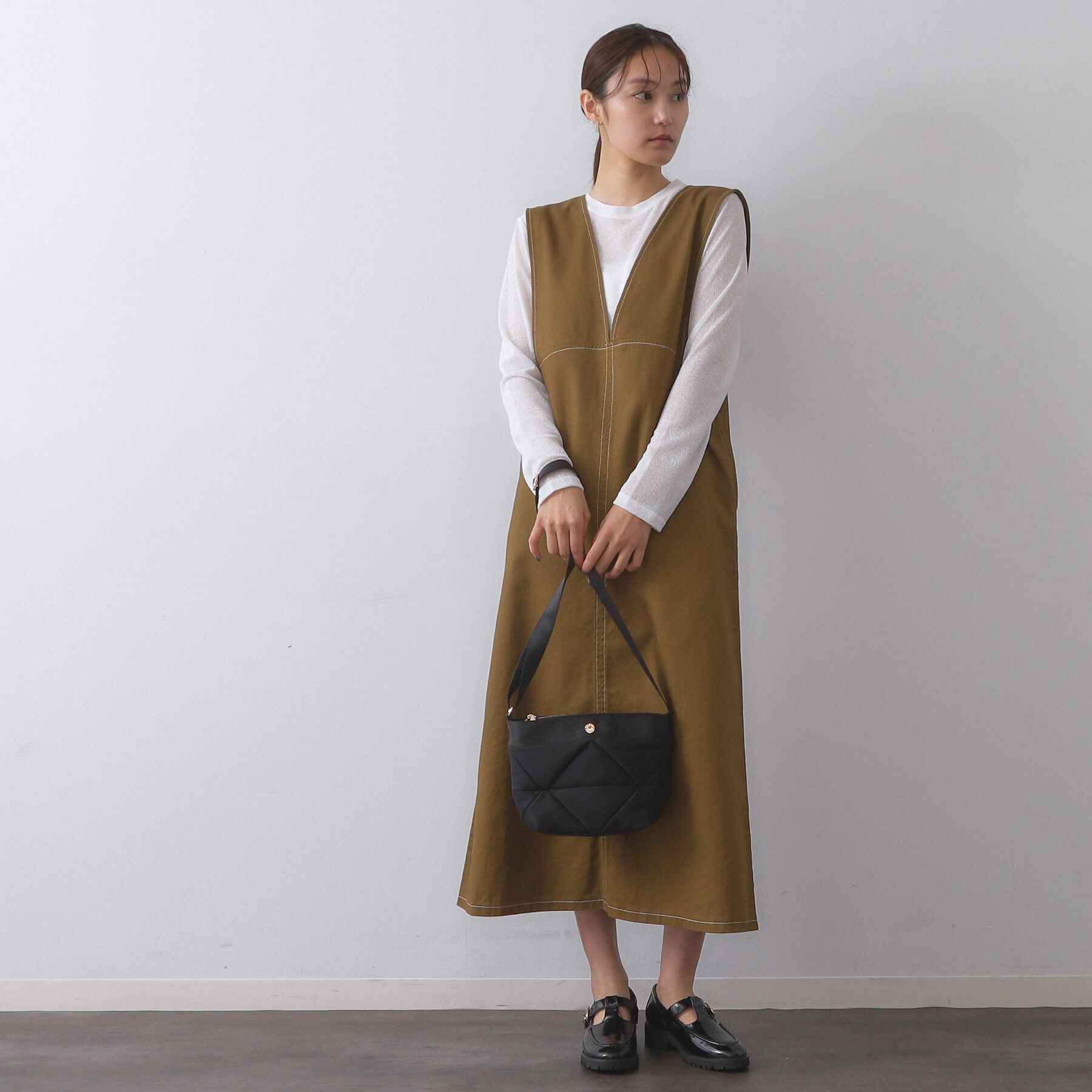 OPAQUE.CLIP「【軽量】トライアングルミニショルダーバッグ」|ショルダー・メッセンジャー|