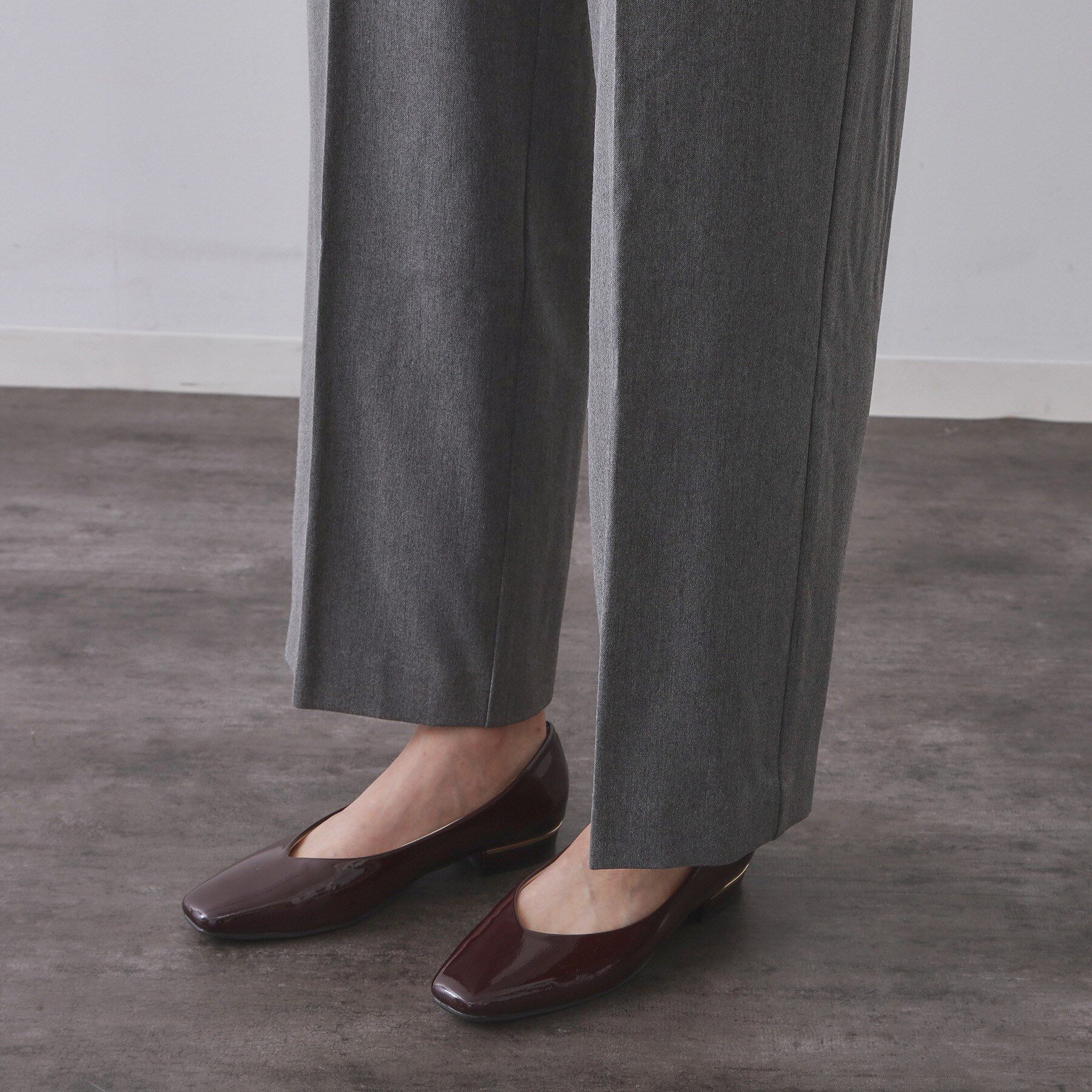 OPAQUE.CLIP「ウォームタッチ イージーワイドパンツ【洗濯機洗OK/ストレッチ】≪SS～LL≫」|その他|