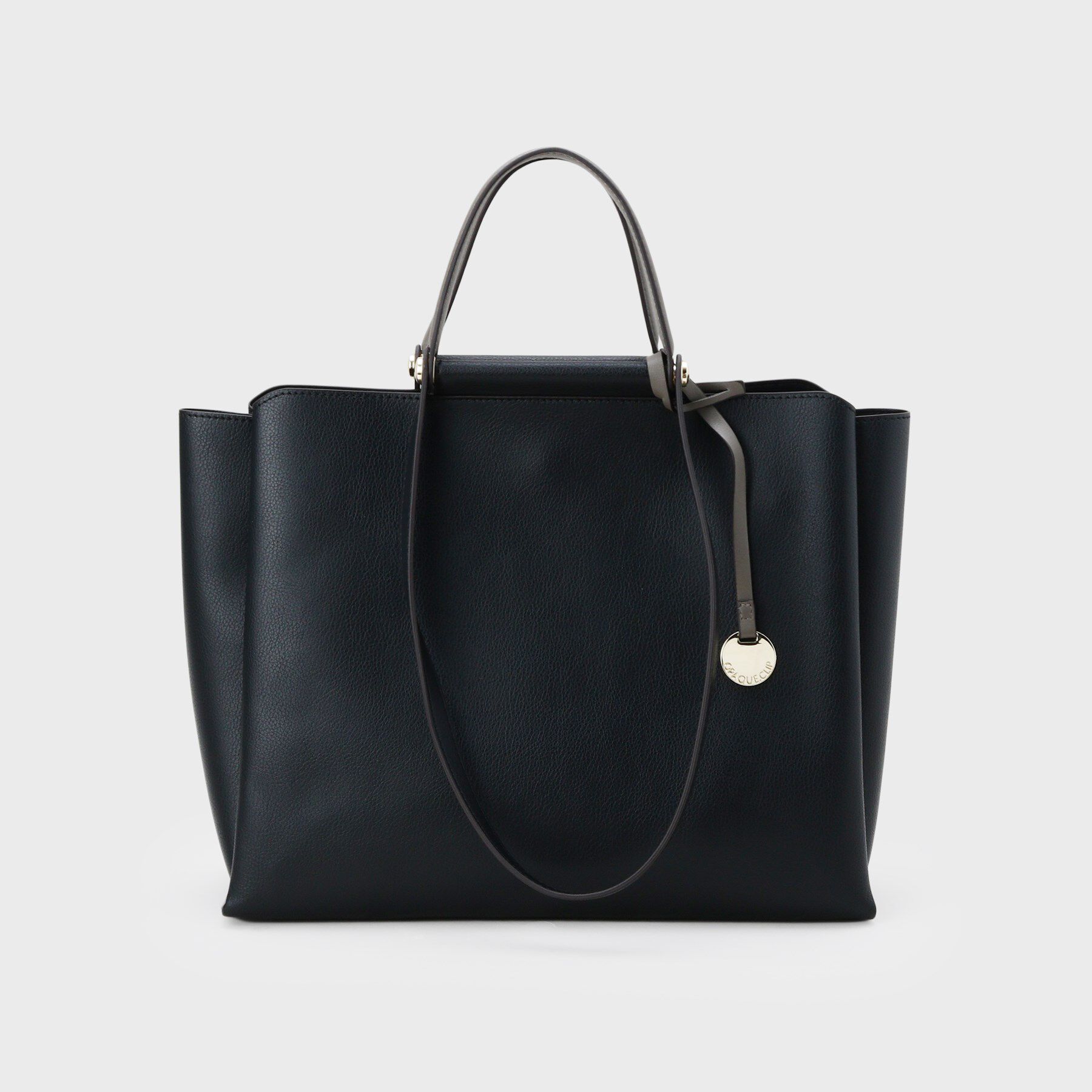 OPAQUE.CLIP「【軽量／2WAY／A4サイズ対応】3層仕様大容量合皮トートバッグ」|トートバッグ|