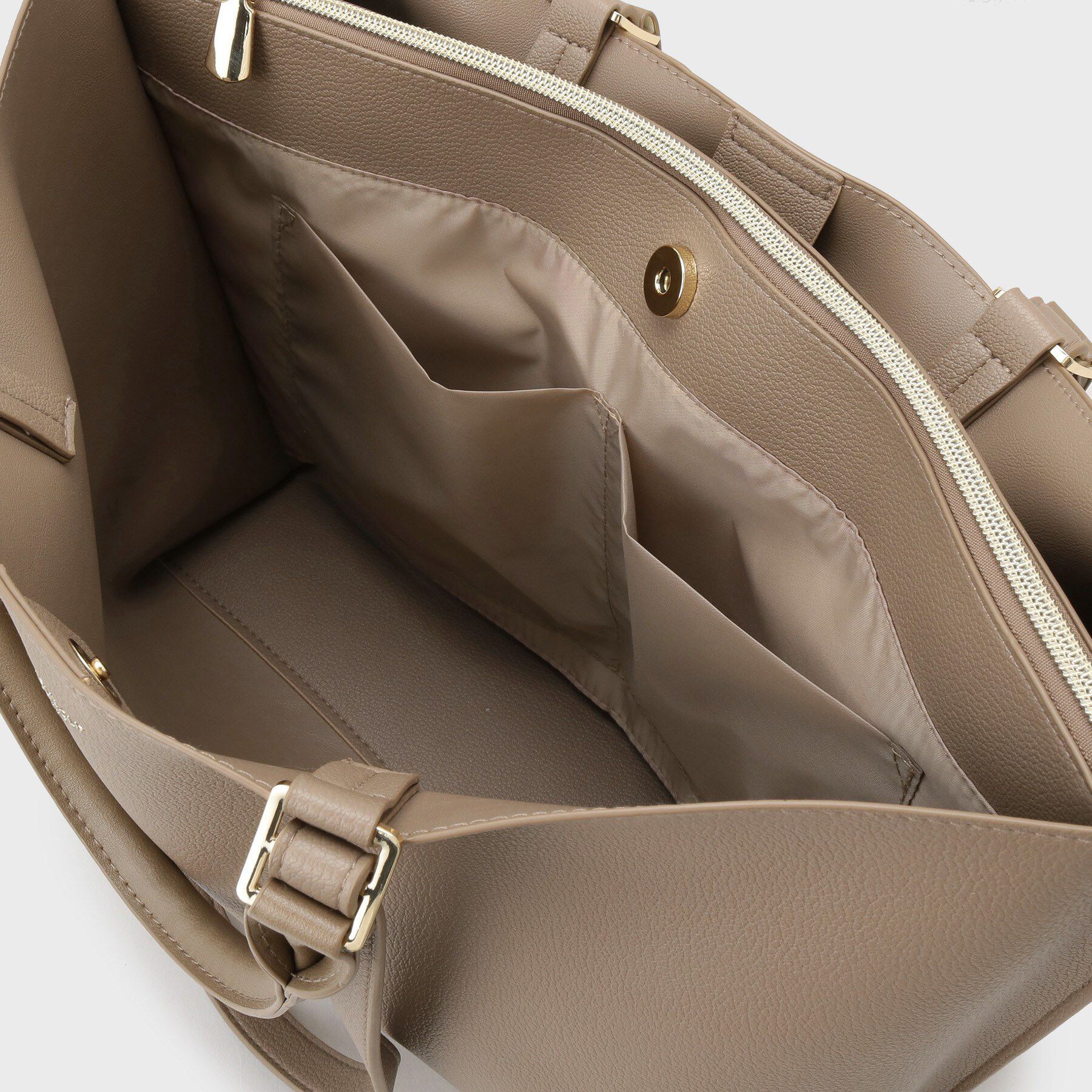 OPAQUE.CLIP「【2WAY/A4サイズ対応】シュリンク合皮トートバッグ」|トートバッグ|