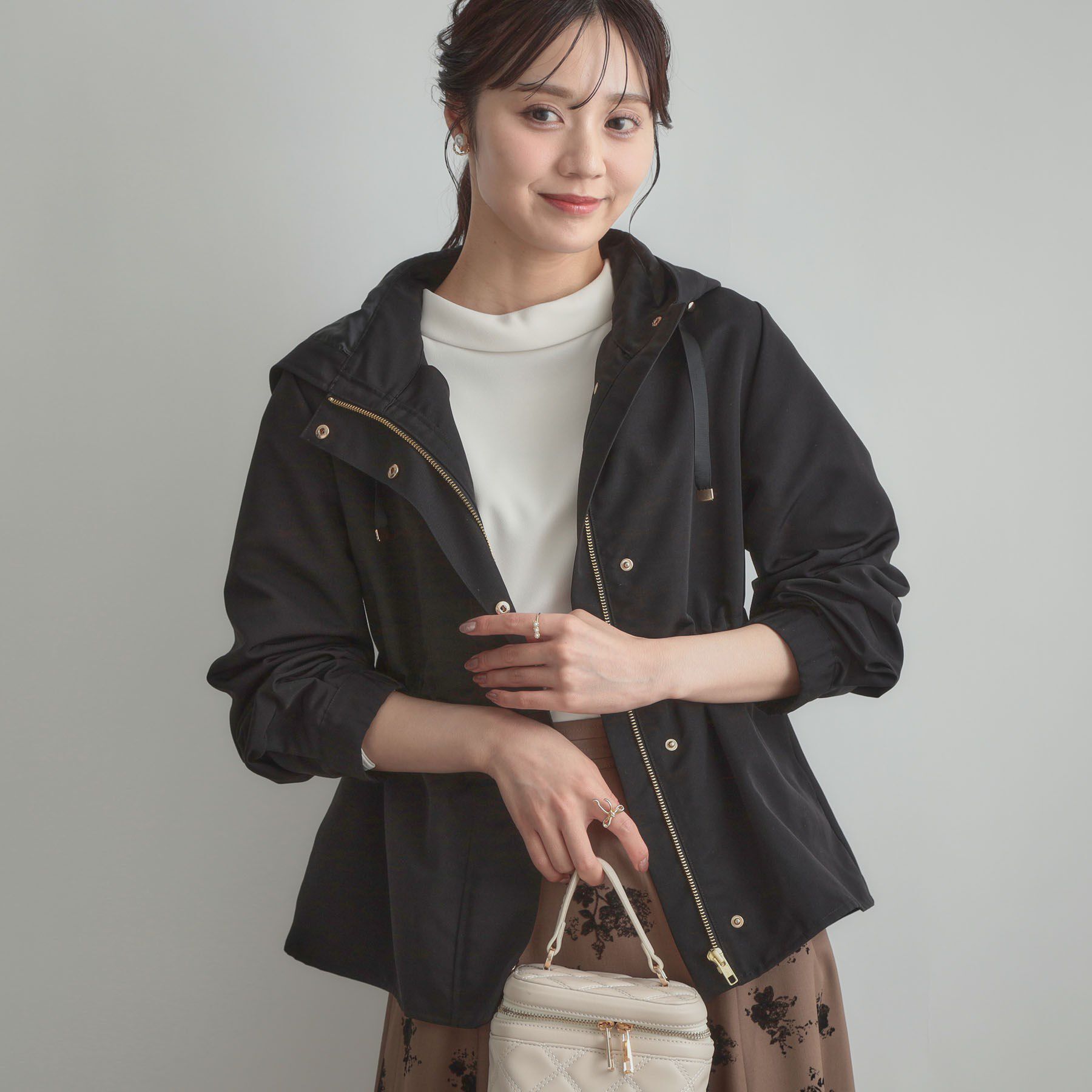 Couture broach「【撥水・ライナー付】愛されマンパ」|ブルゾン・スタジャン|