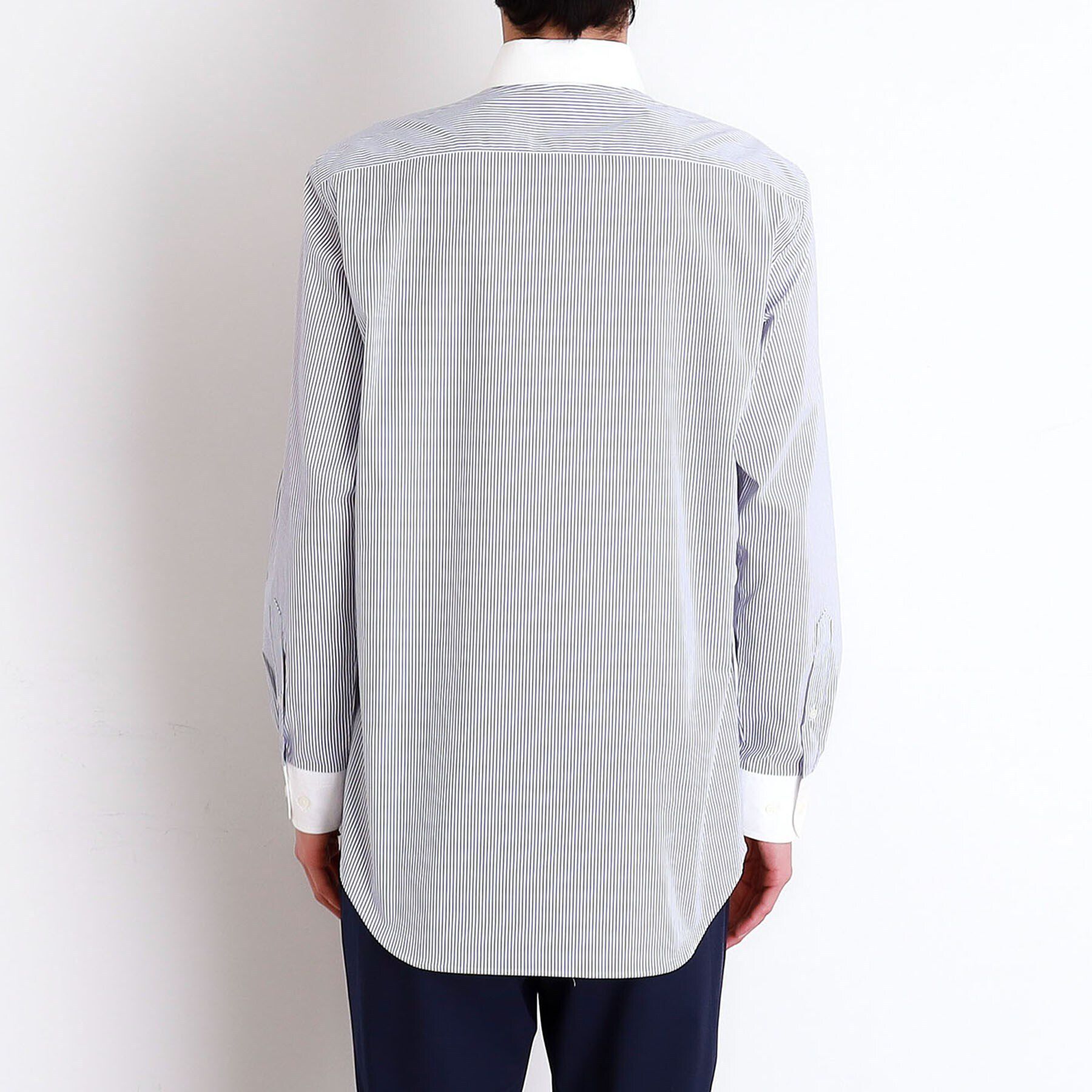 THE SHOP TK「ドレスストライプシャツ【洗濯機OK】」|シャツ・ブラウス|