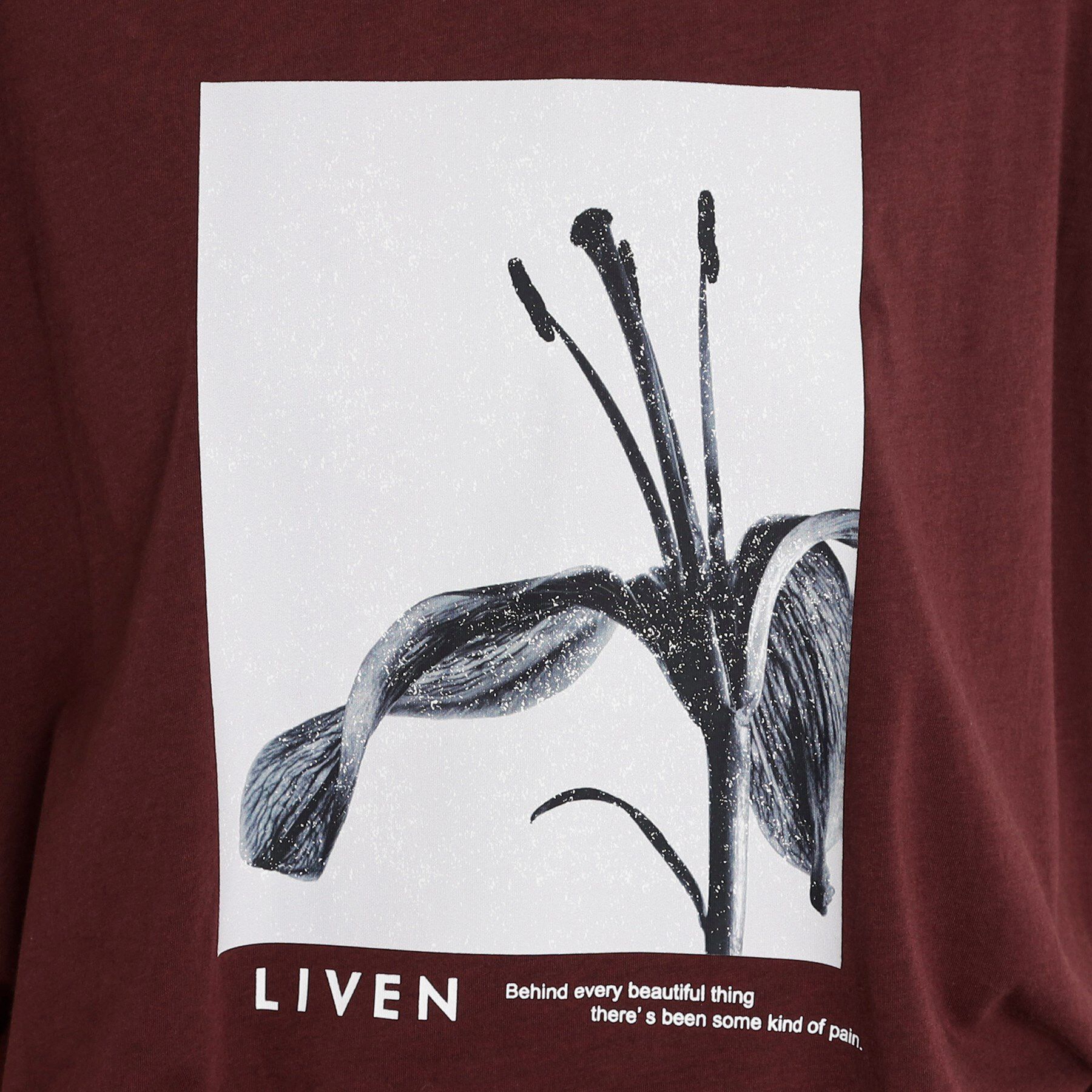 THE SHOP TK「異素材切替フォトプリントTシャツ【洗える】」|Tシャツ・カットソー|