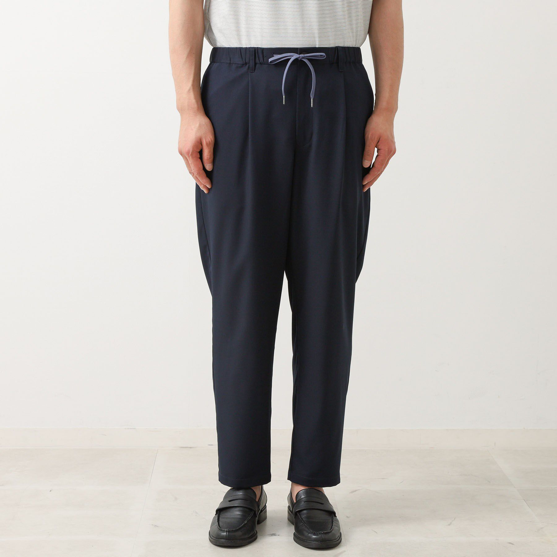 THE SHOP TK「スムースファイバーワイドイージーパンツ 【セットアップ可／UVカット／イージーケア／洗濯機OK】」|その他|