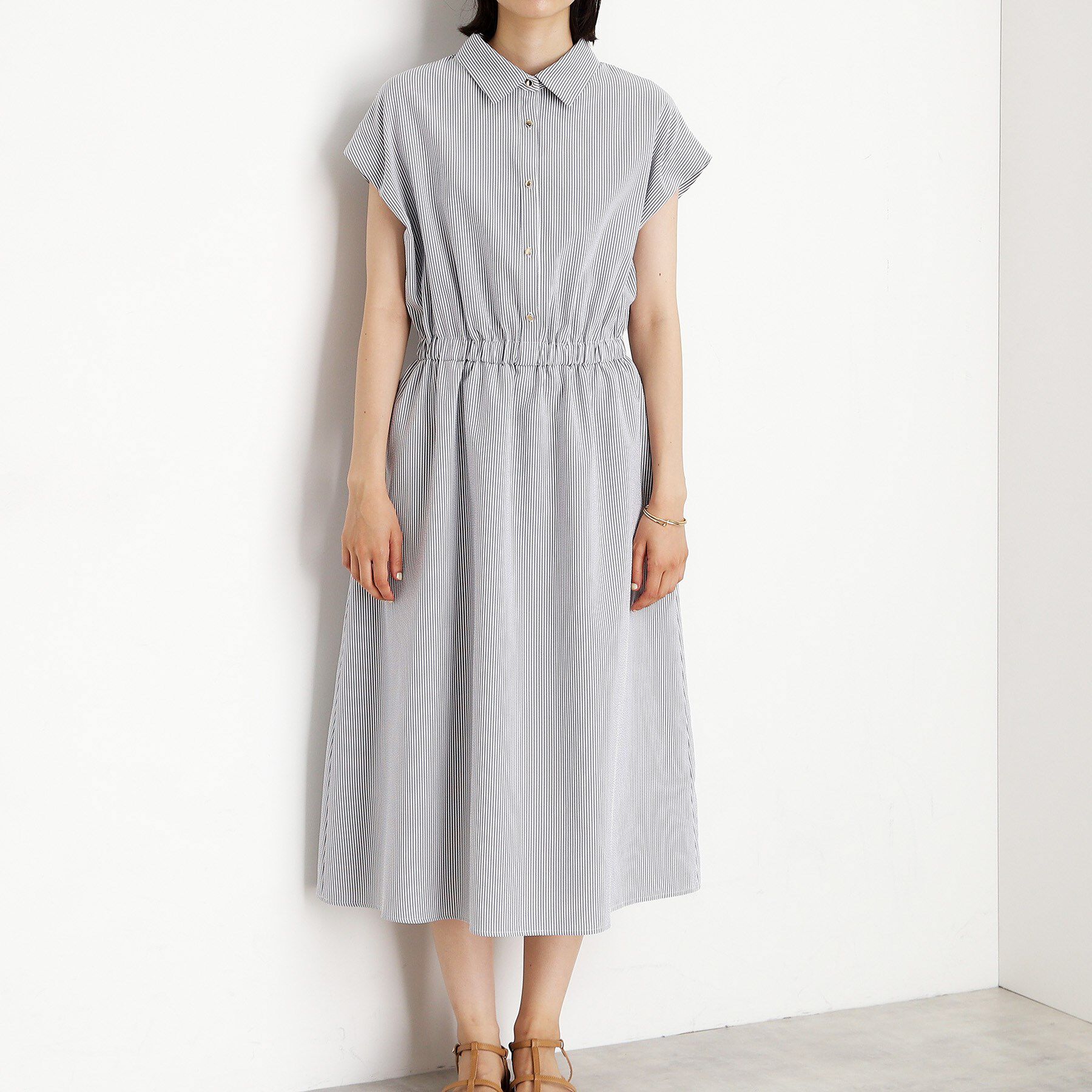 THE SHOP TK「サッカーワンピース【洗濯機OK/UVカット】」|ワンピース|