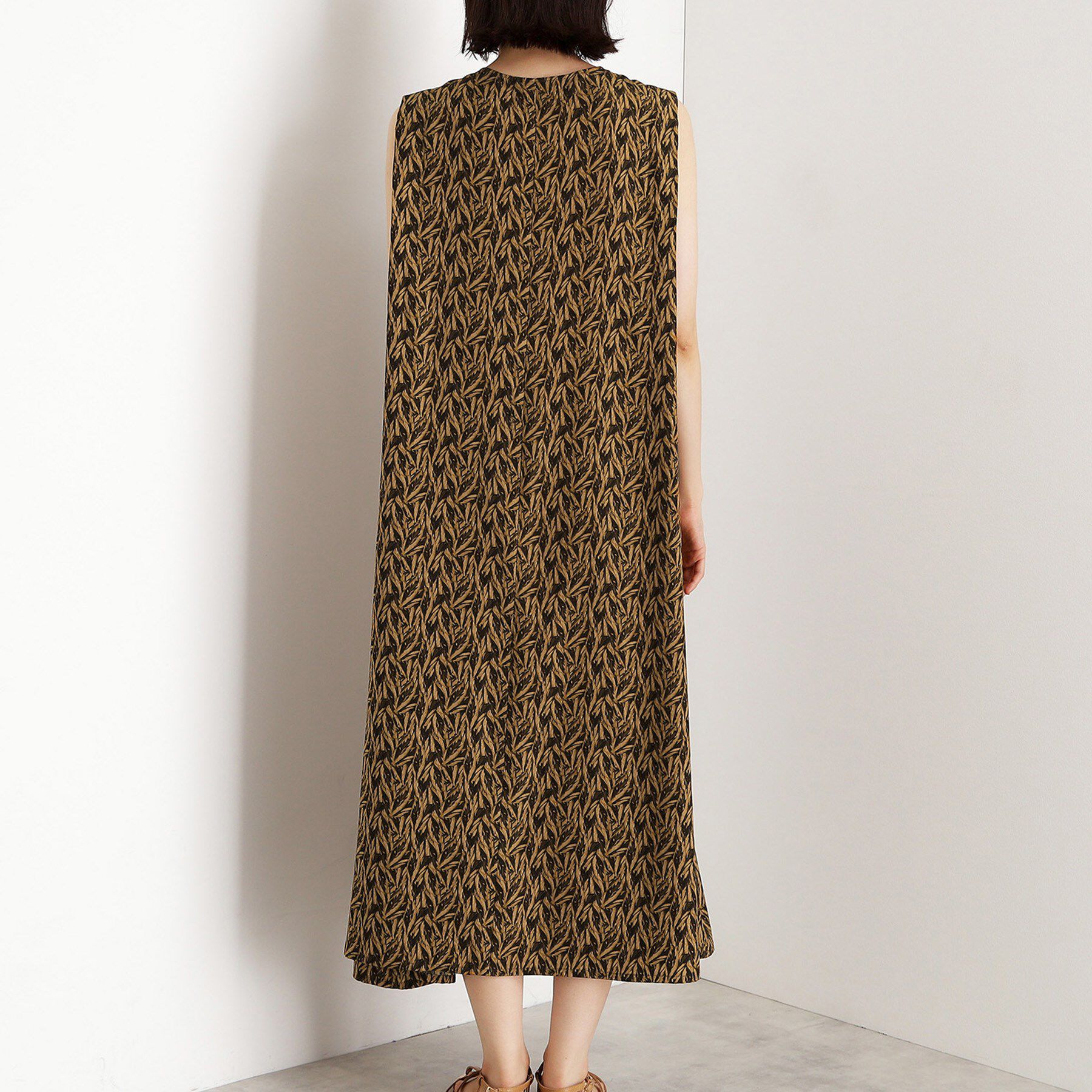 THE SHOP TK「ショルダータックワンピース【洗える】」|ワンピース|