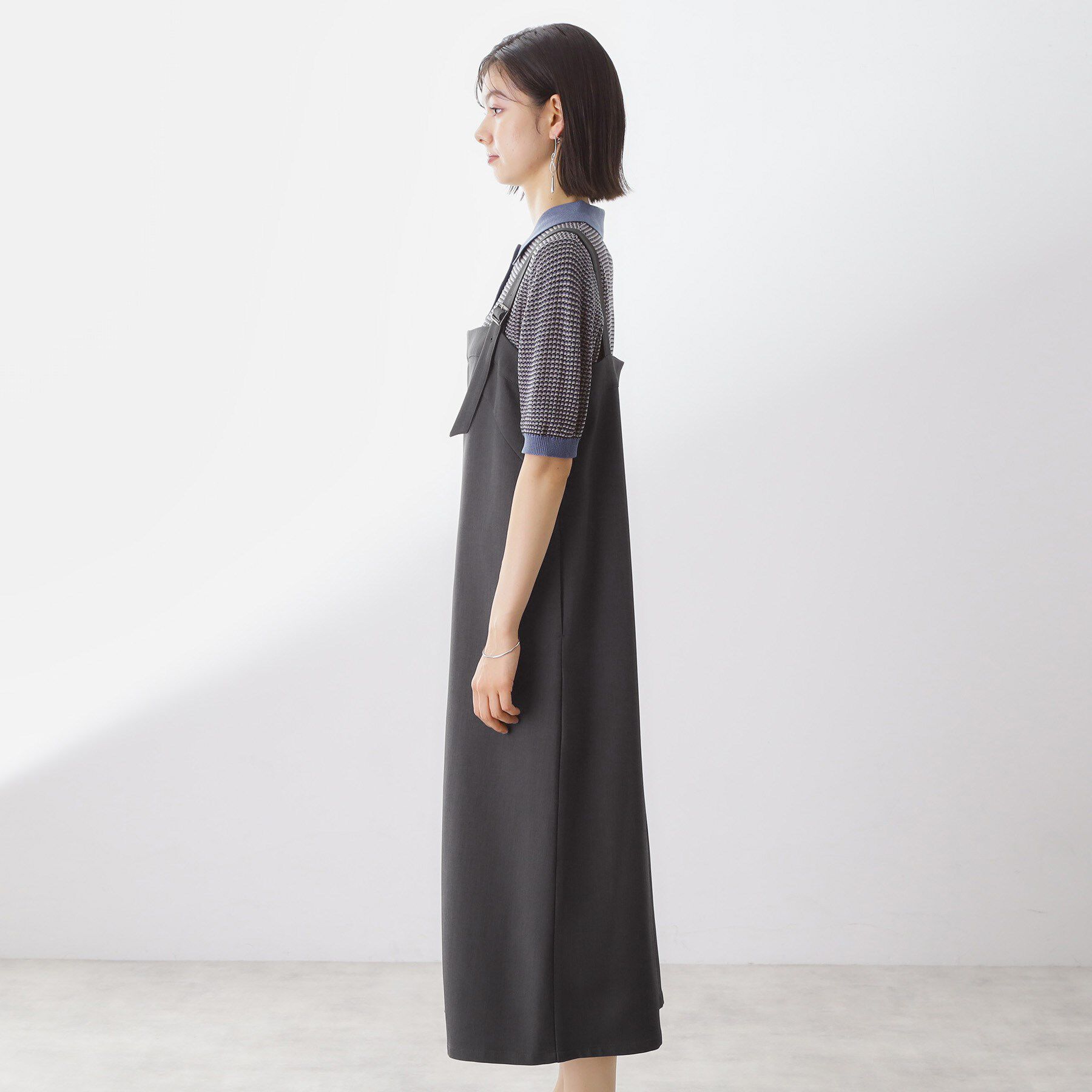 THE SHOP TK「ナローストラップジャンスカ」|ワンピース|