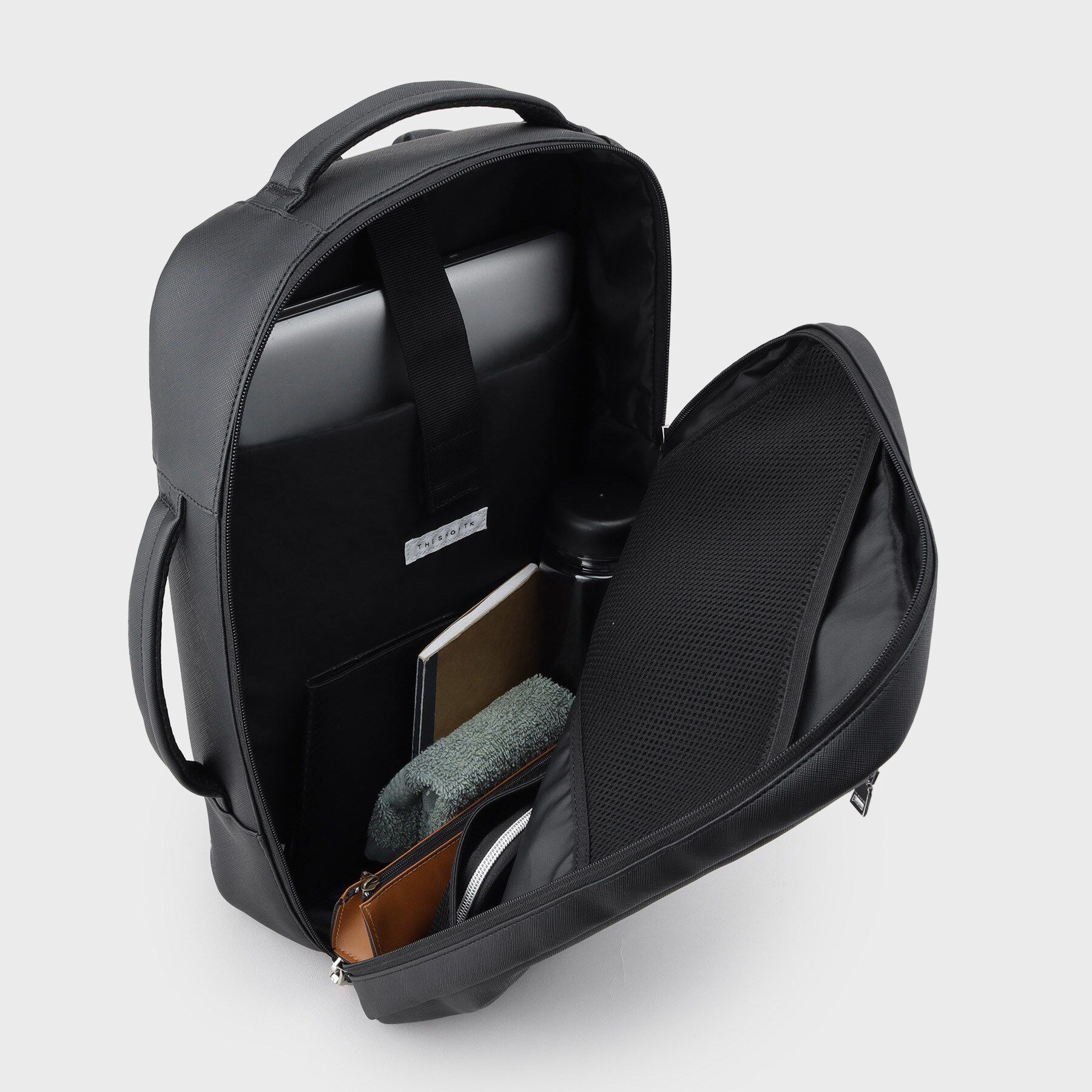 THE SHOP TK「サフィアーノレザー調2WAYバックパック」|リュック|