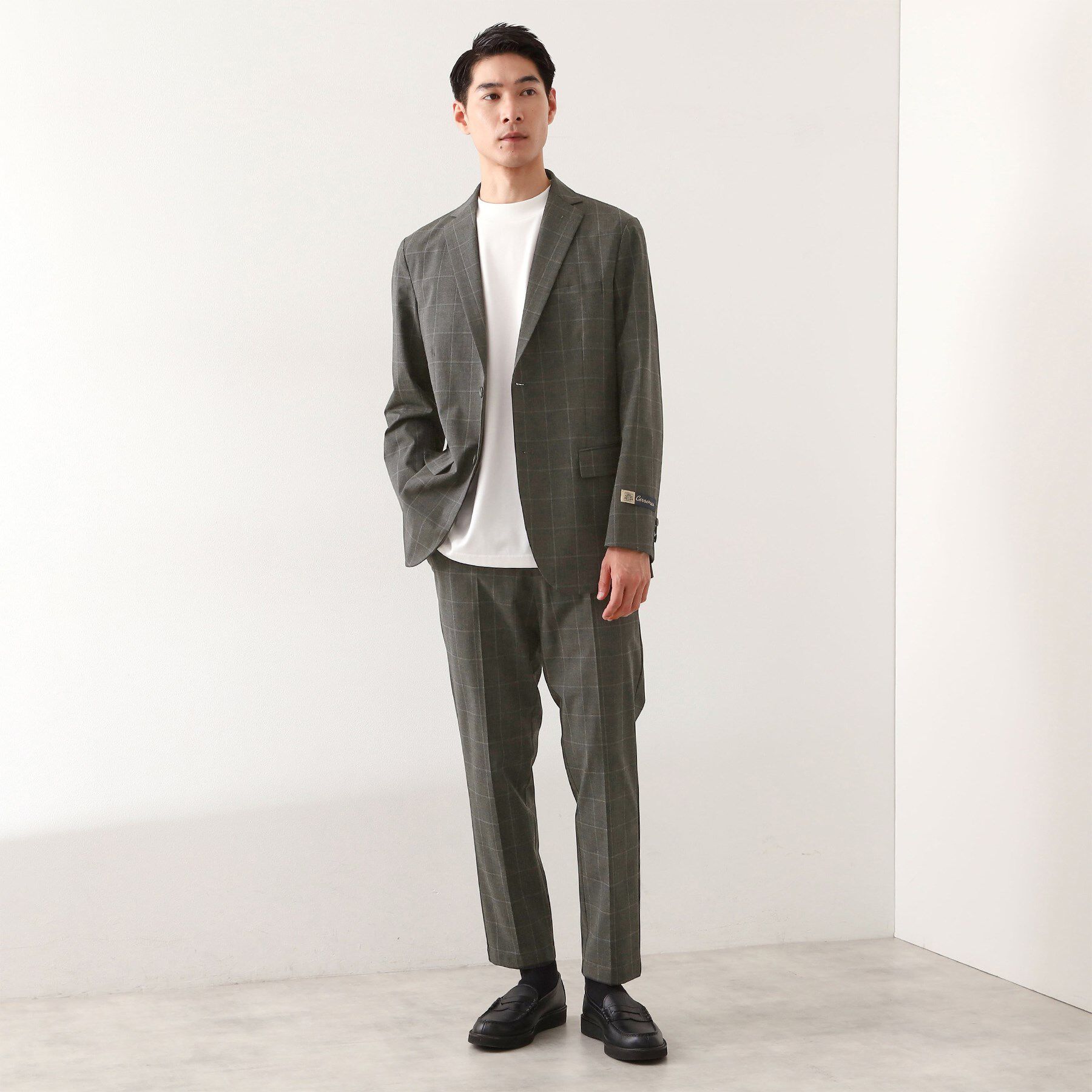 THE SHOP TK「CARREMAN／キャリーマンTRジャケット【セットアップ可/洗濯機OK】」|テーラードジャケット|