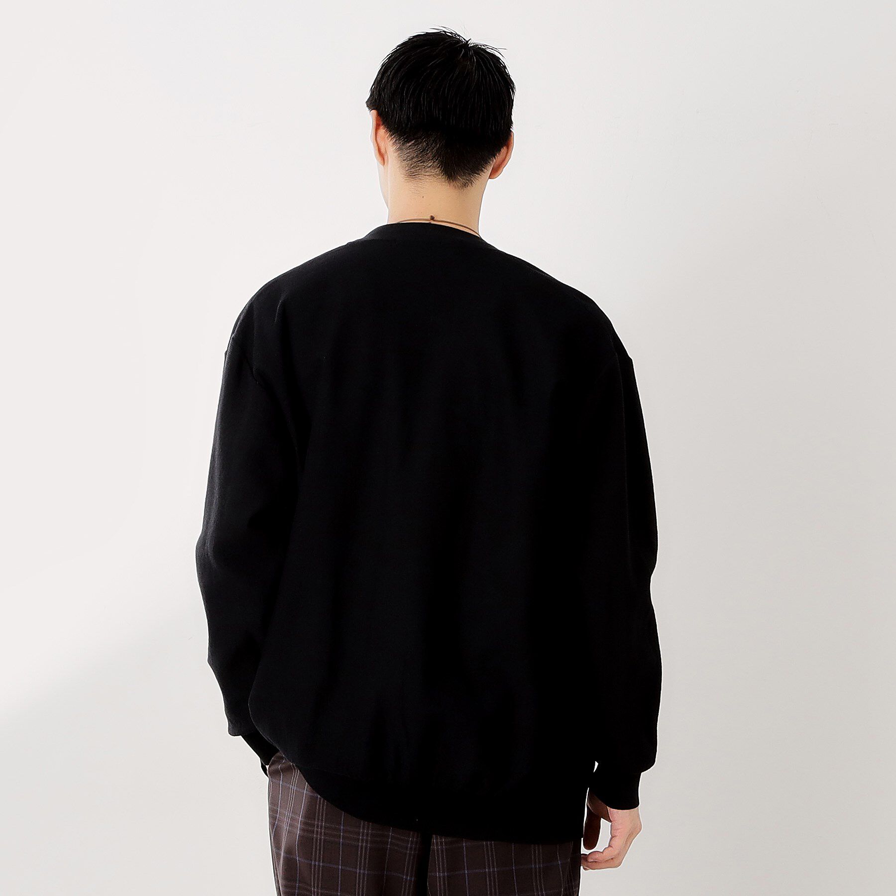 THE SHOP TK「【季節の変わり目に活躍】ニットカーディガン 選べる2デザイン(柄&無地)/洗濯機OK」|カーディガン|