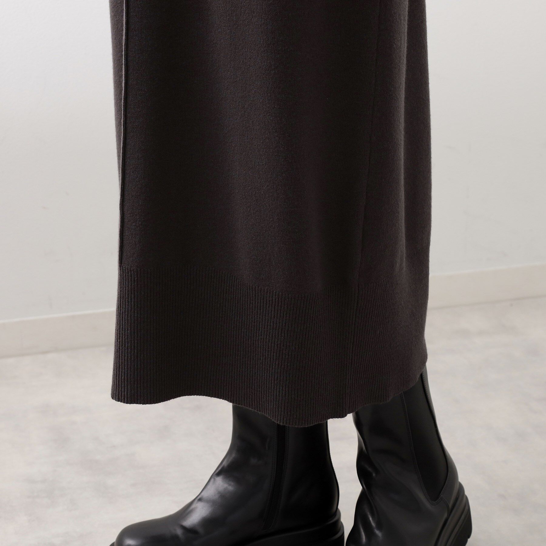 THE SHOP TK「優秀ふわふわベスト＆ニットワンピース【毛玉になりにくい/静電気防止/洗える】」|ワンピース|