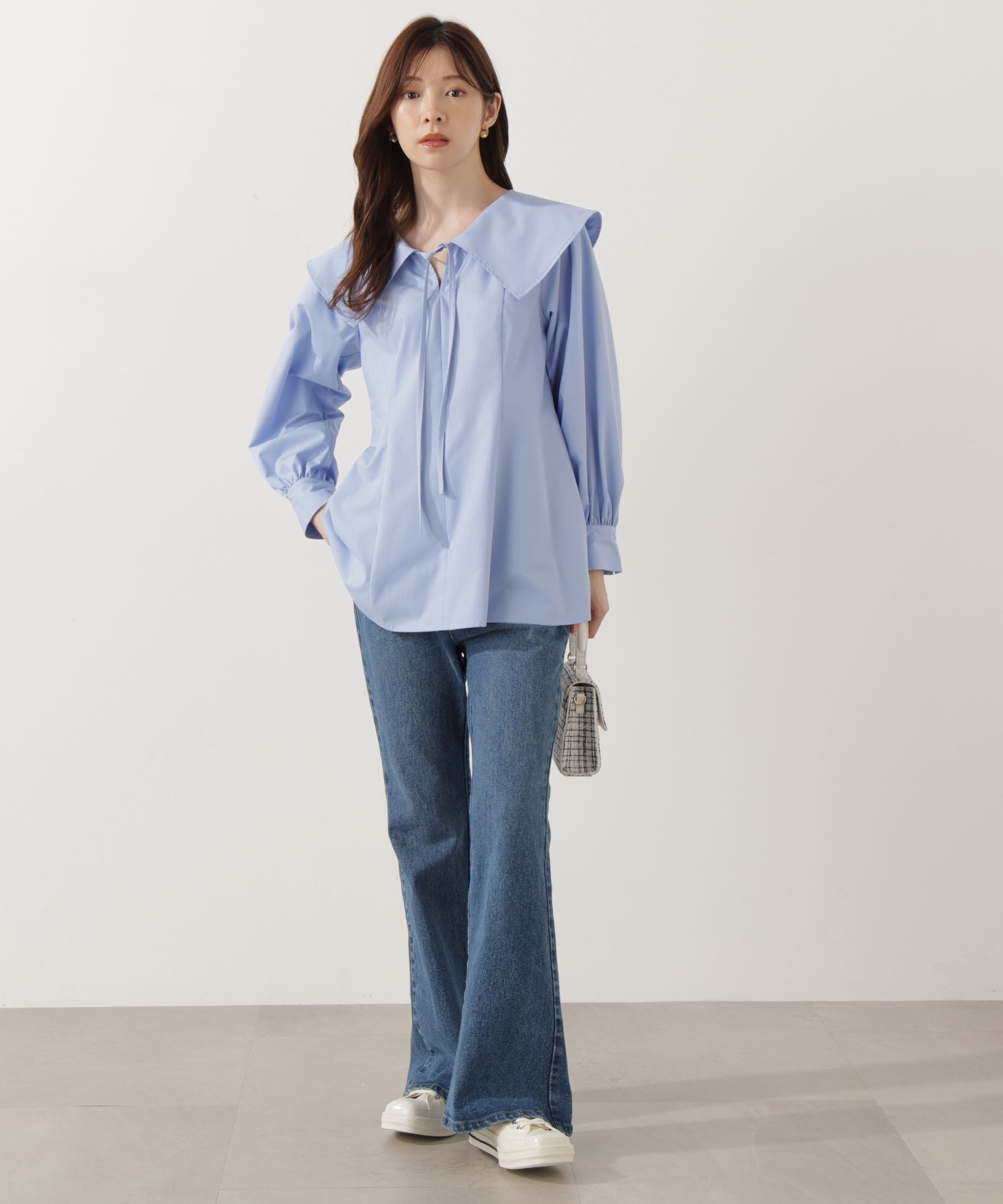 PROPORTION BODY DRESSING「フレアデニムパンツ」|その他|