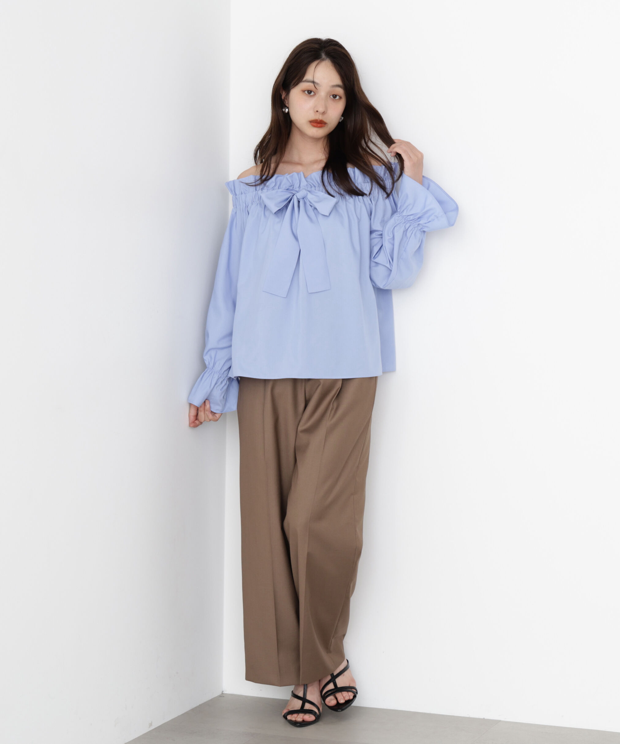 PROPORTION BODY DRESSING「＜ウォッシャブル＞イージーワイドパンツ」|その他|