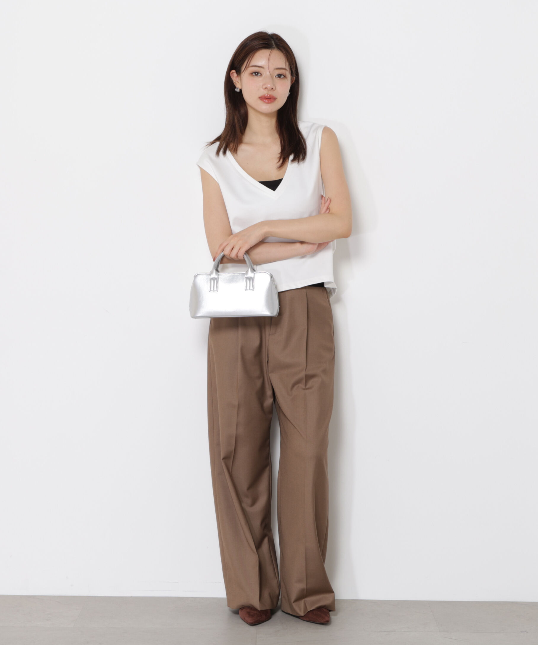 PROPORTION BODY DRESSING「＜ウォッシャブル＞イージーワイドパンツ」|その他|