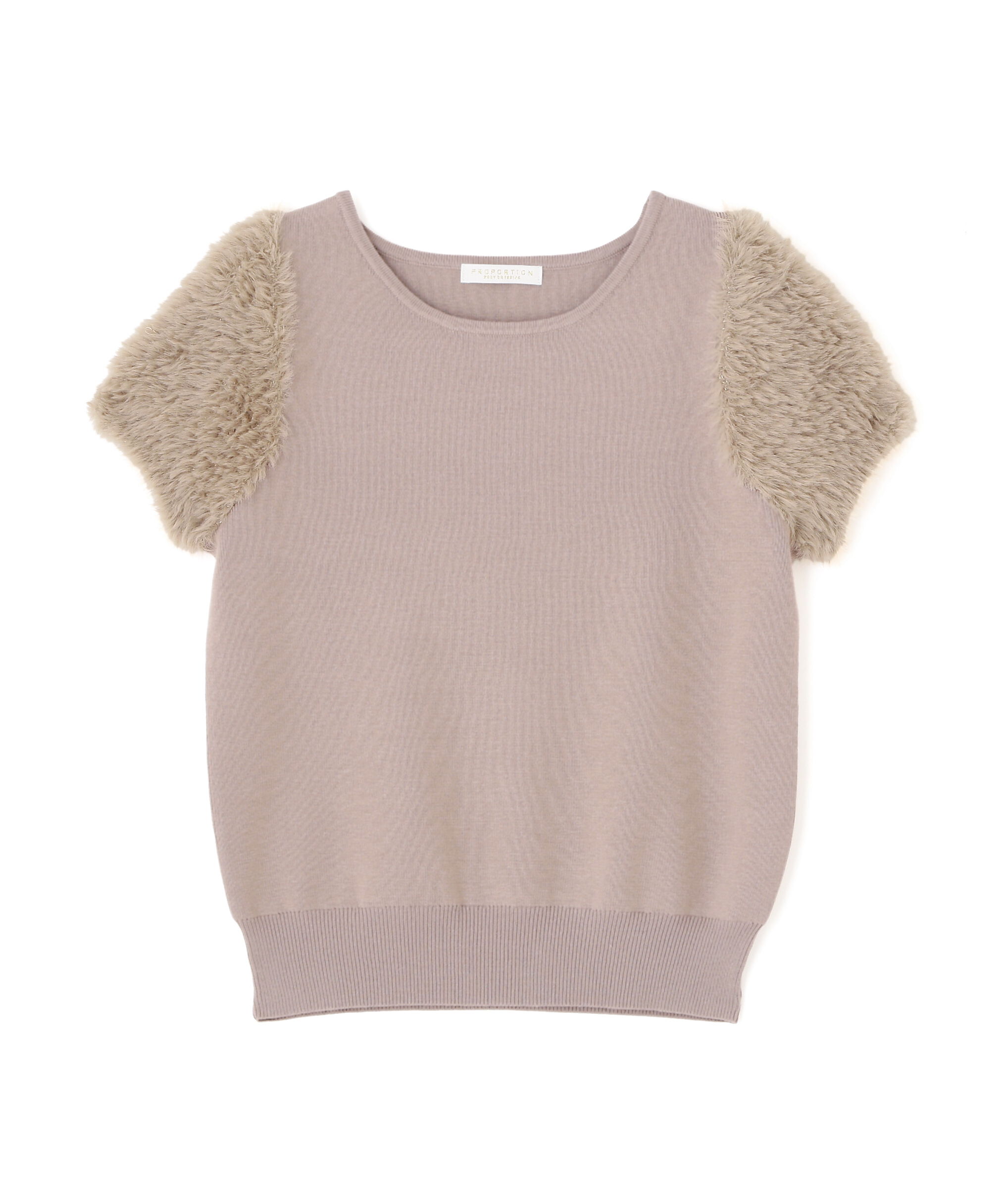 PROPORTION BODY DRESSING「＜ハンドウォッシャブル＞ドッキングスリーブニット」|ニット・セーター|