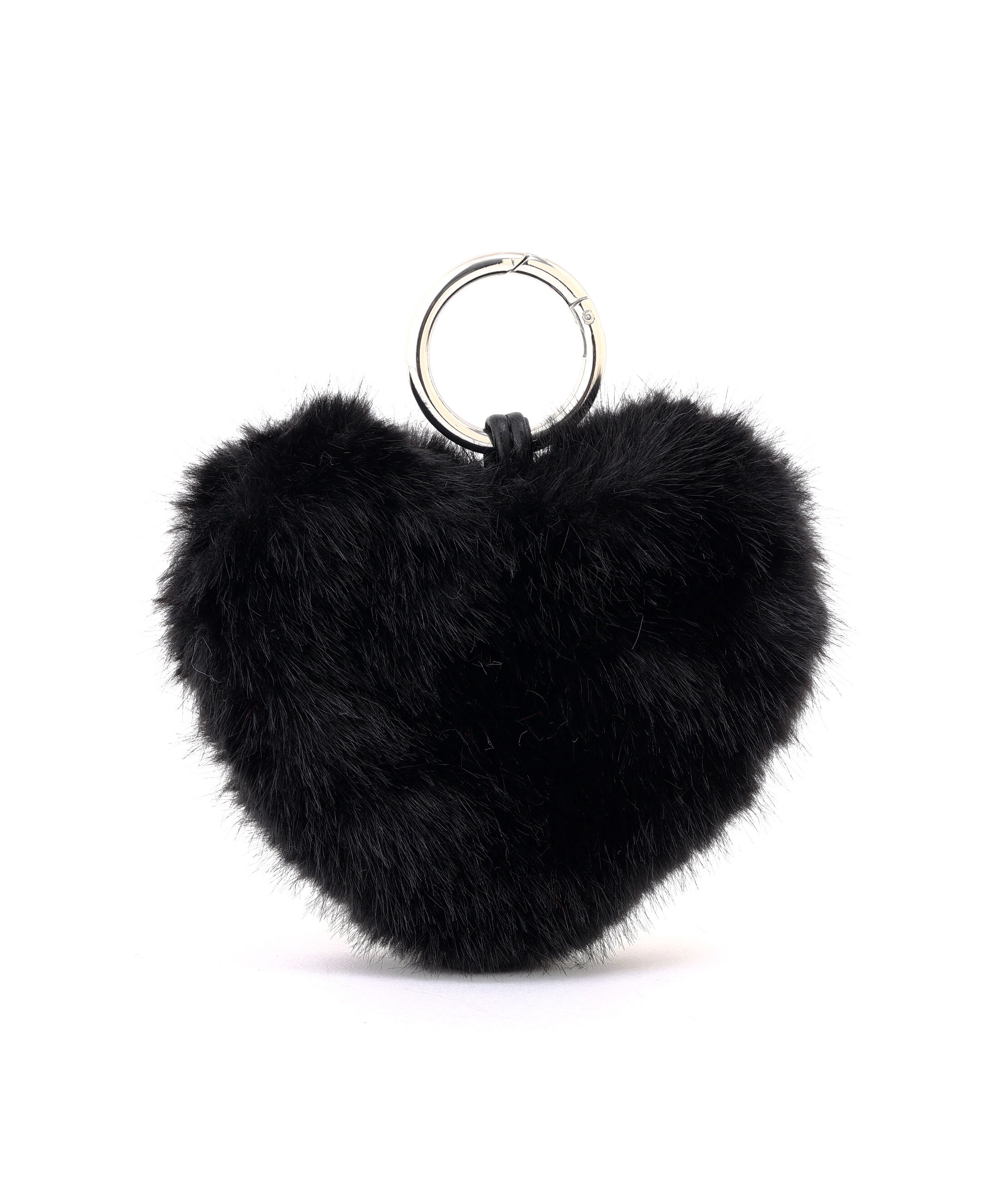 PROPORTION BODY DRESSING「フェイクファーハートチャーム」|その他|ブラック