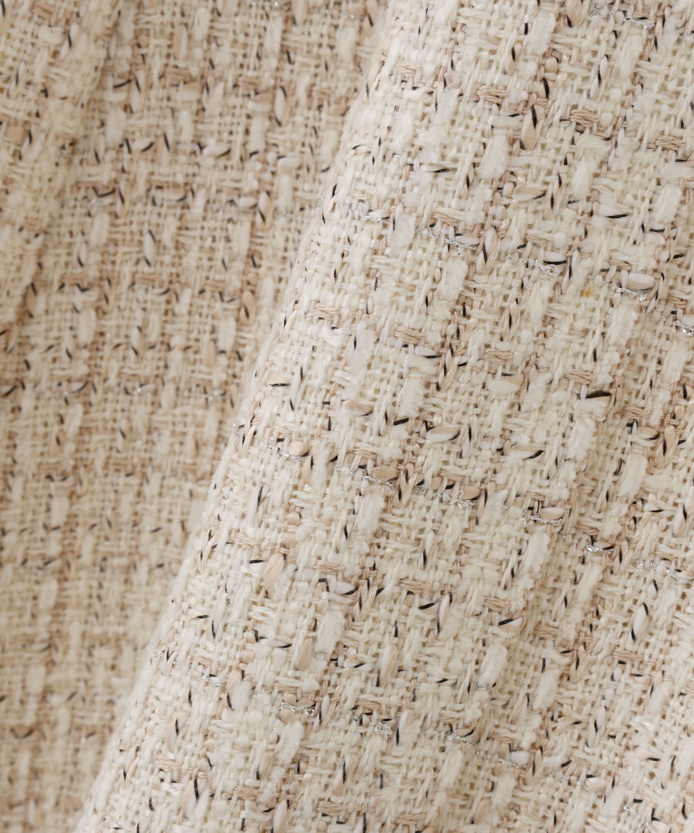 PROPORTION BODY DRESSING「ミックスツイードロングジャンスカ  25AW」|ワンピース|