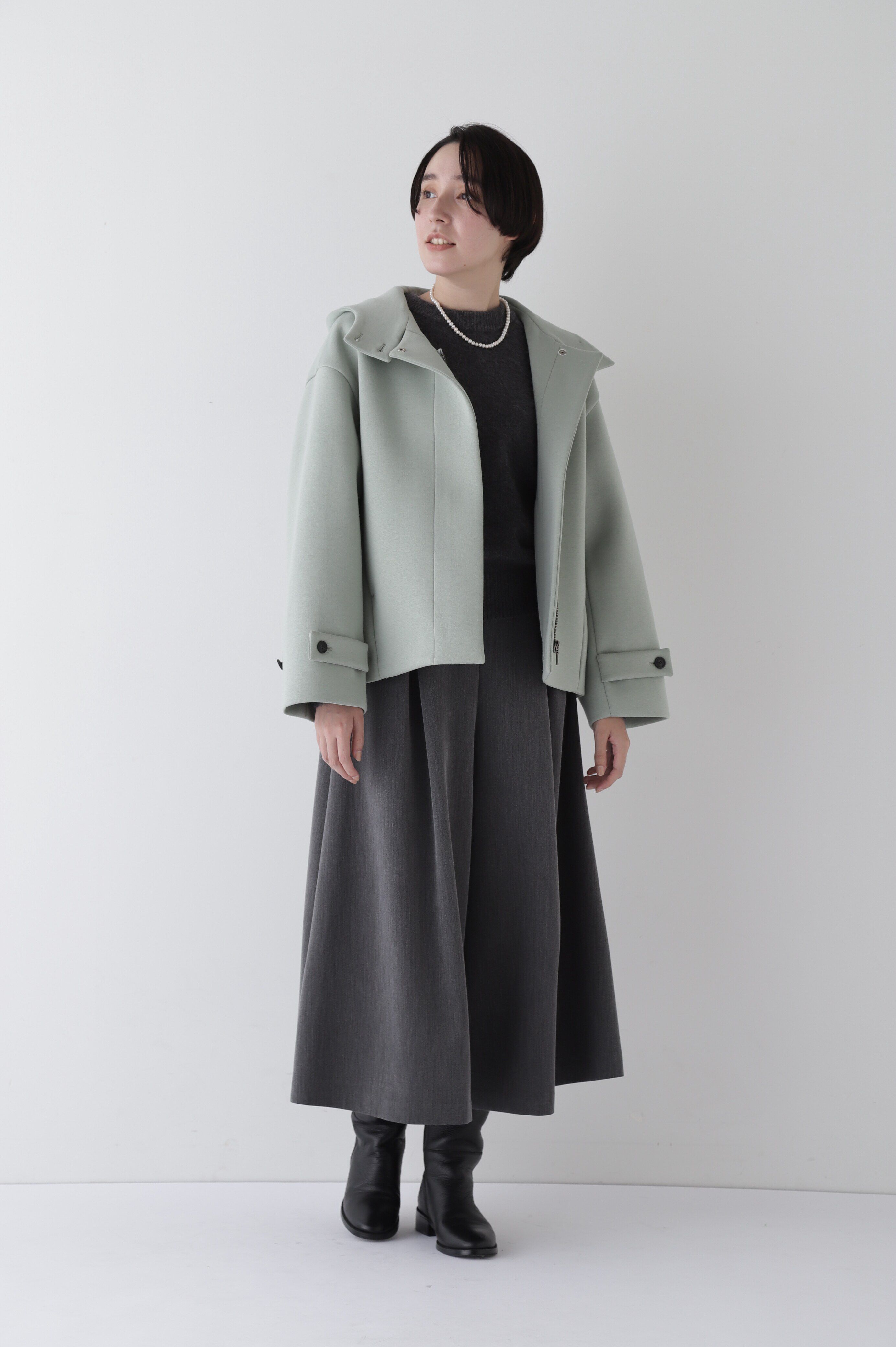  「◆タックフレアーシルエットスカーチョ」|スカート|