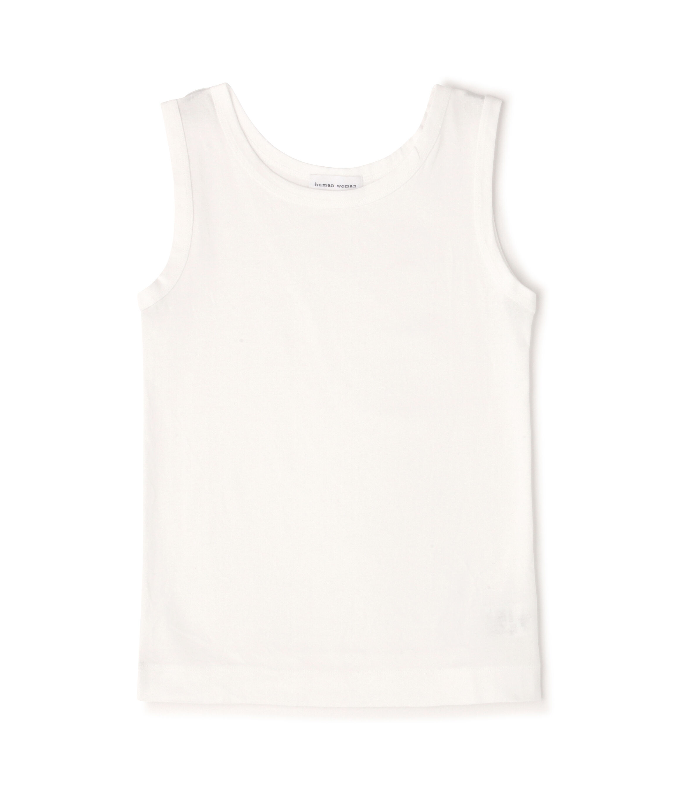  「オーガニックコットンタンクトップ」|Tシャツ・カットソー|