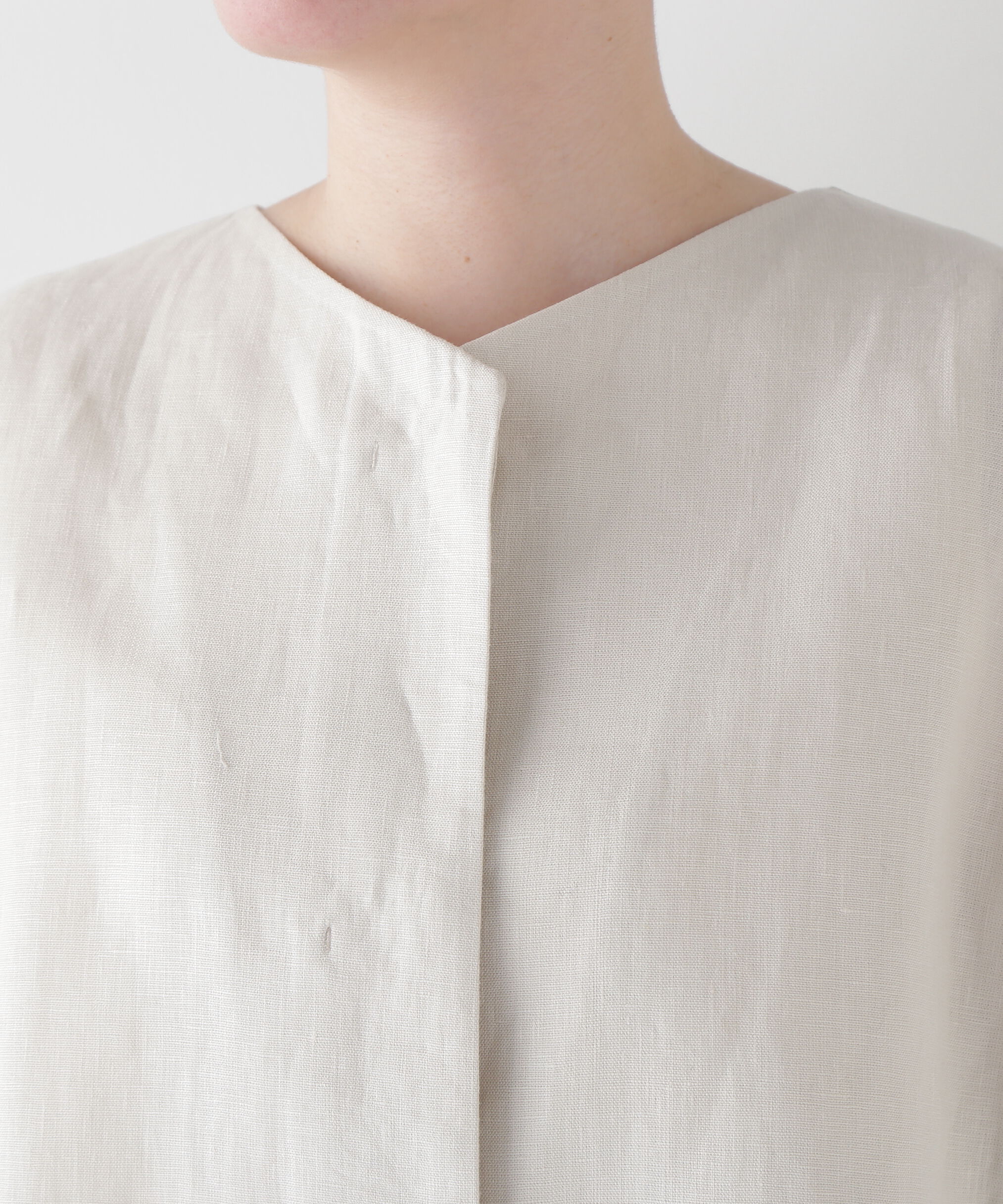  「◆リネンボックスブラウス」|シャツ・ブラウス|