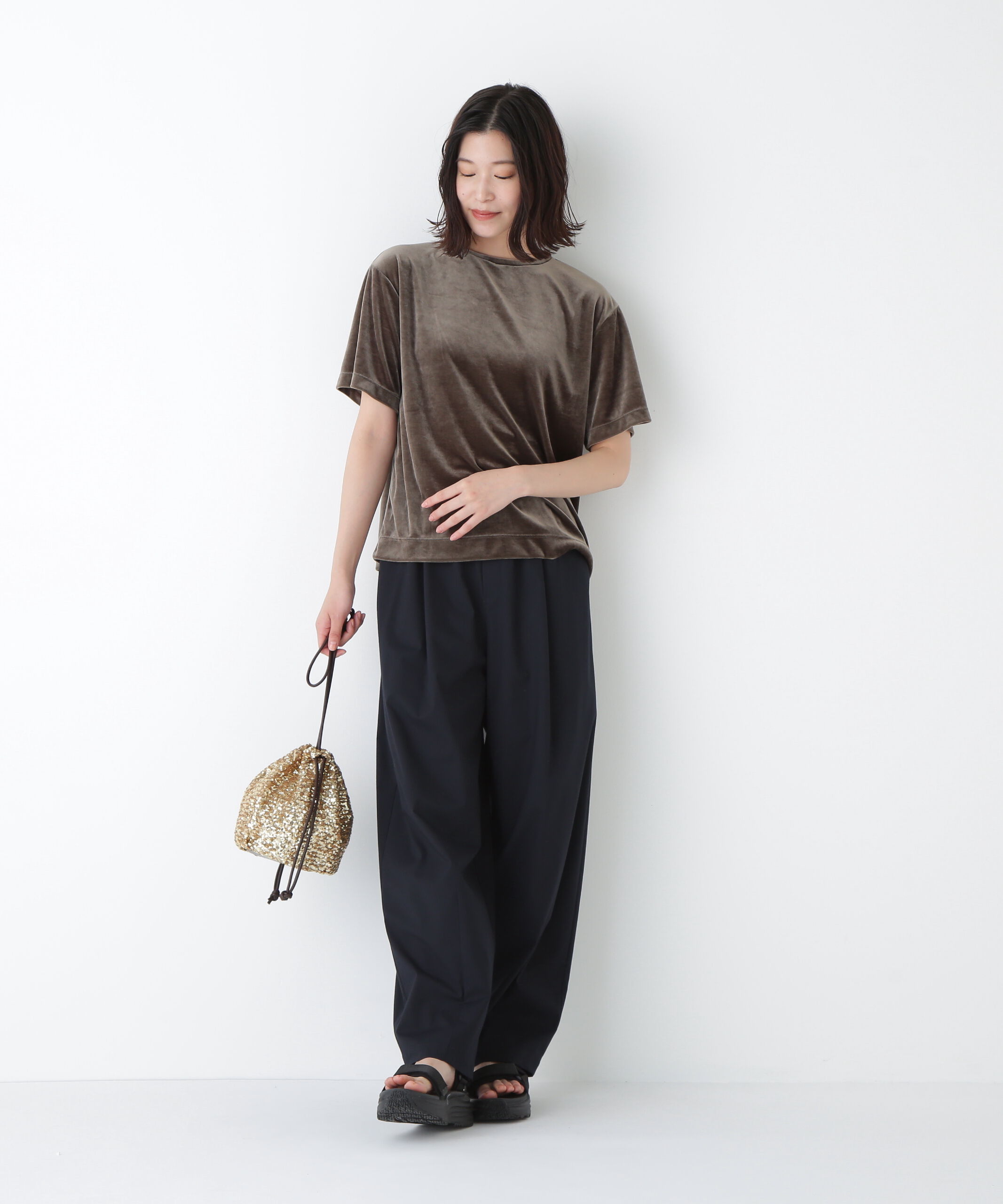  「◆ベロアＴシャツ」|Tシャツ・カットソー|