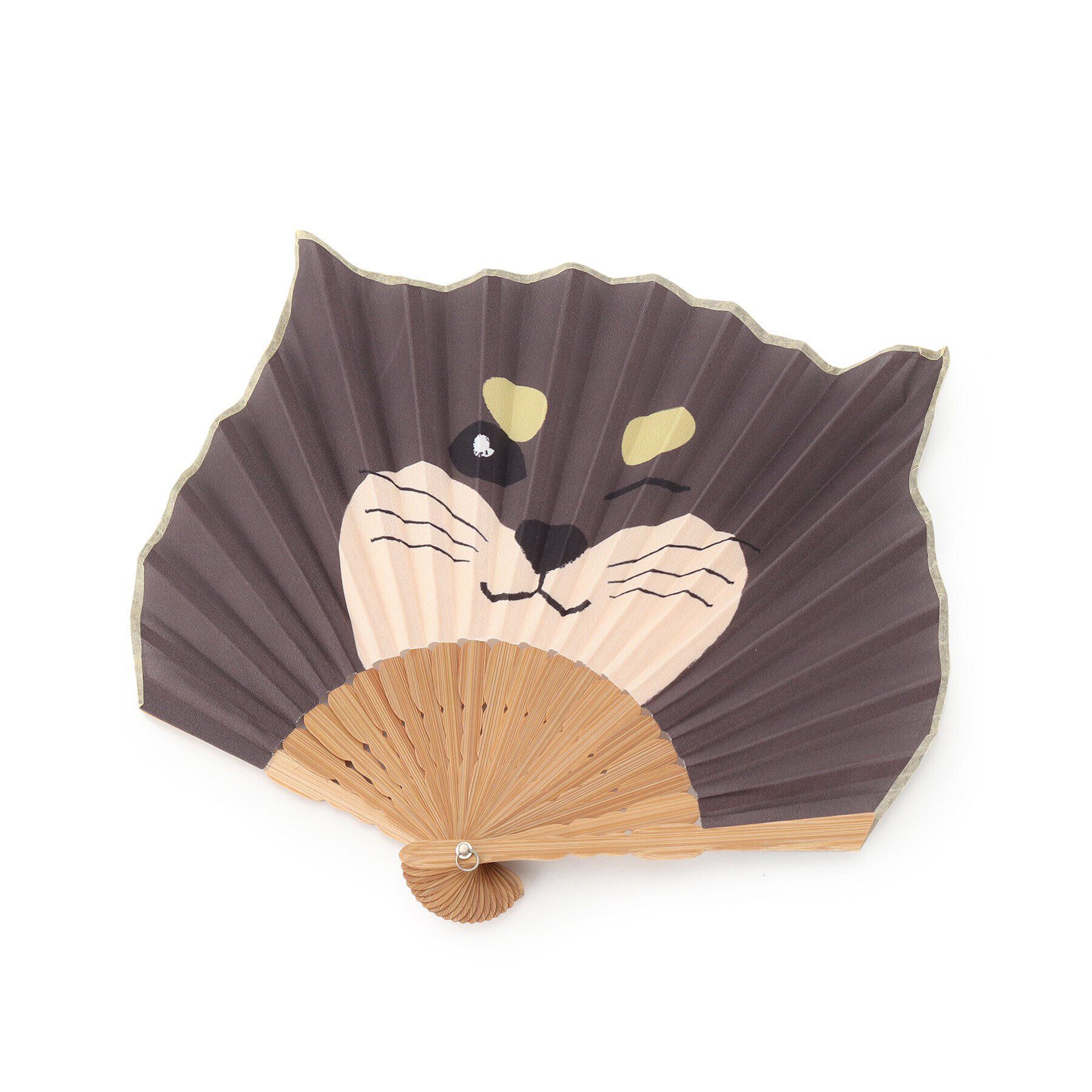 SHOO･LA･RUE「【Natti】アニマル扇子」|その他|ブラック(019)