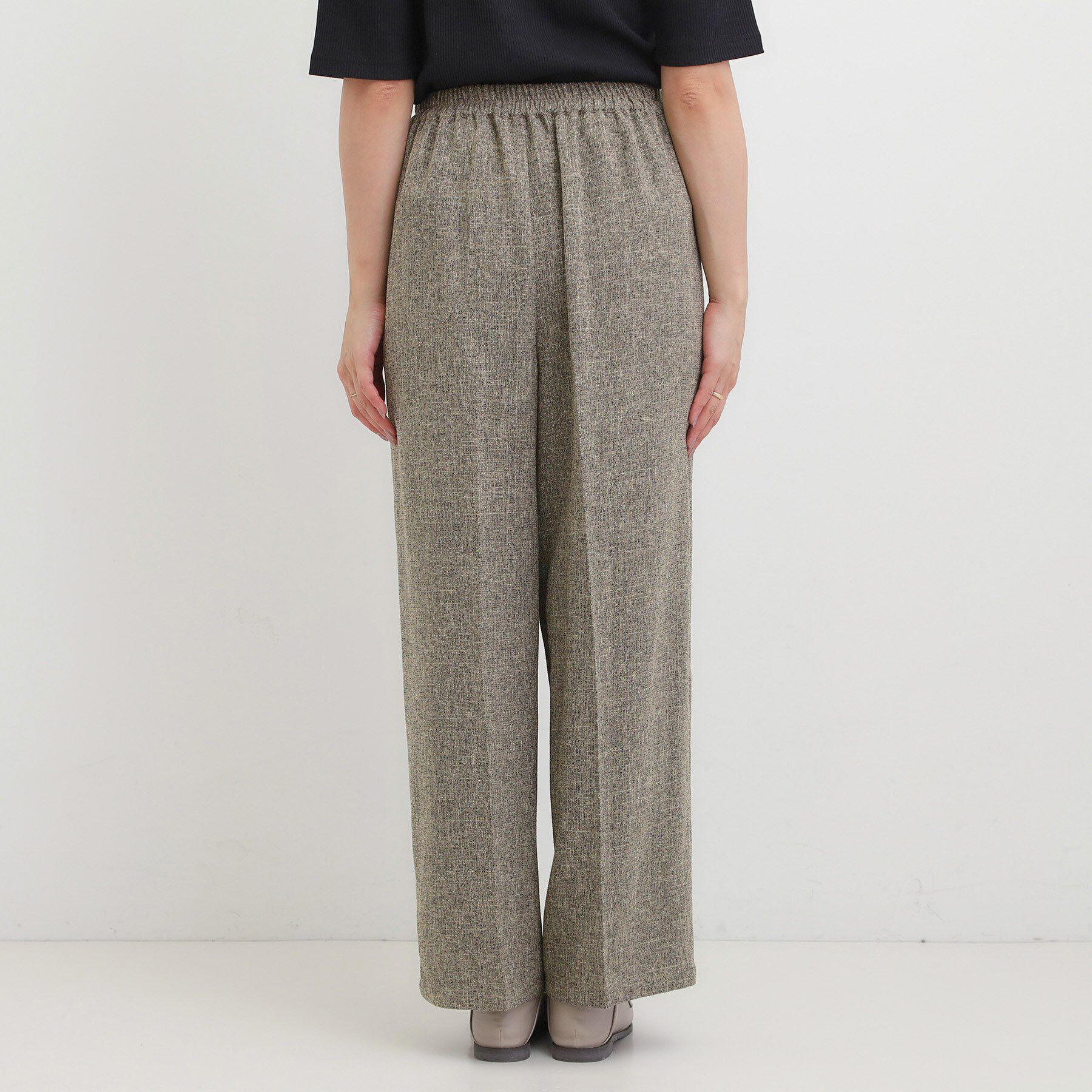 SHOO･LA･RUE「【2点セット】着るだけで決まる クラシカルなツイード調セットアップ」|スーツ|